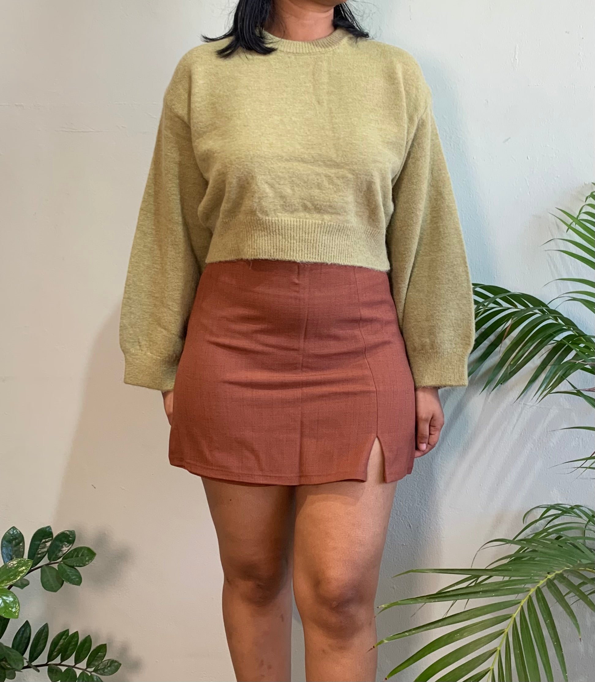 Cropped sweater