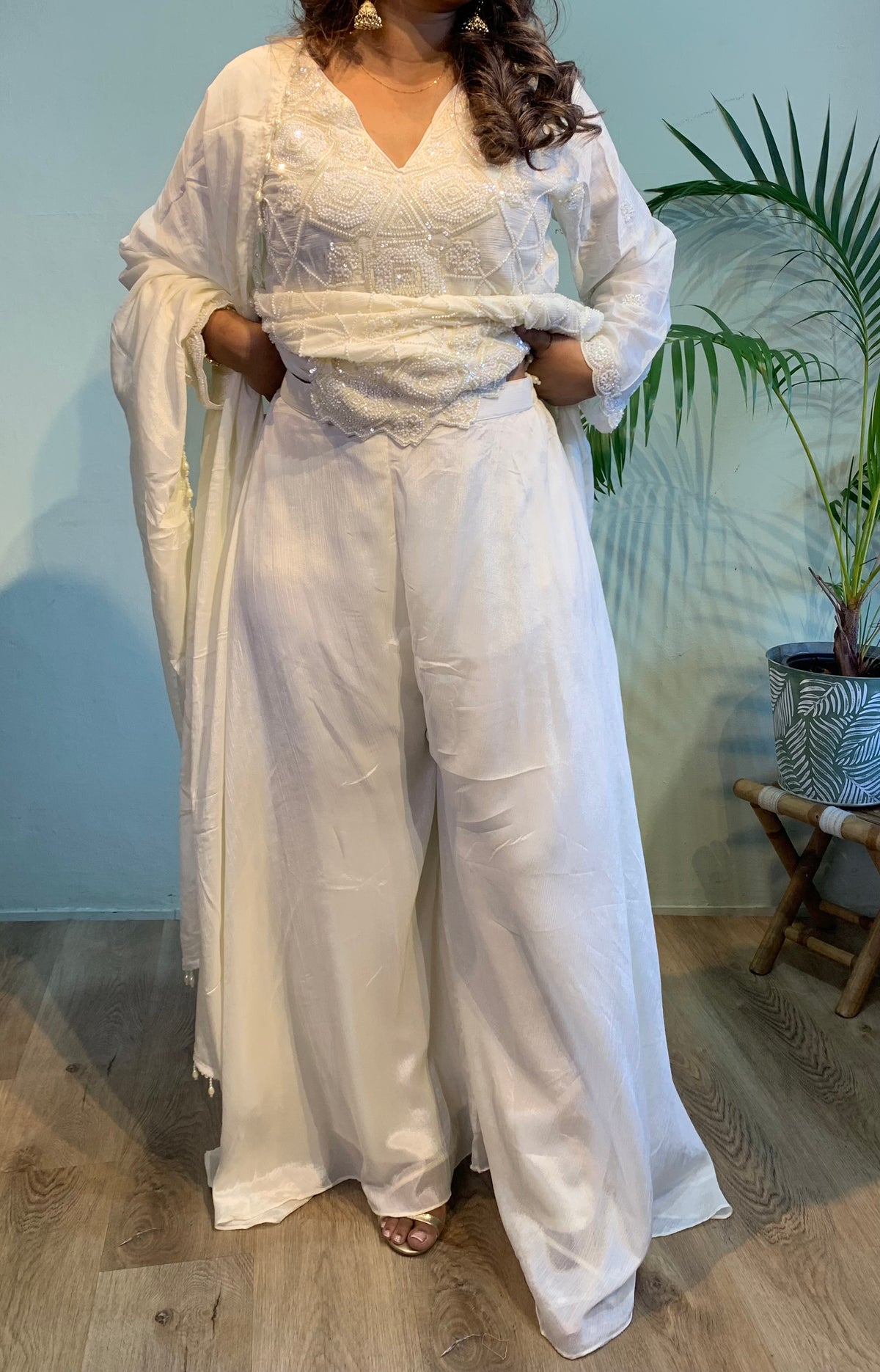 Tanushri beaded set
