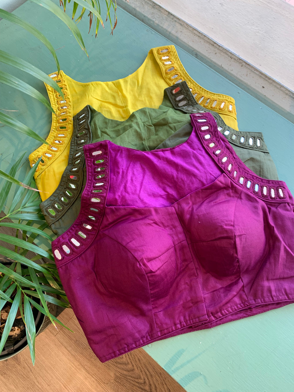 Mirror choli