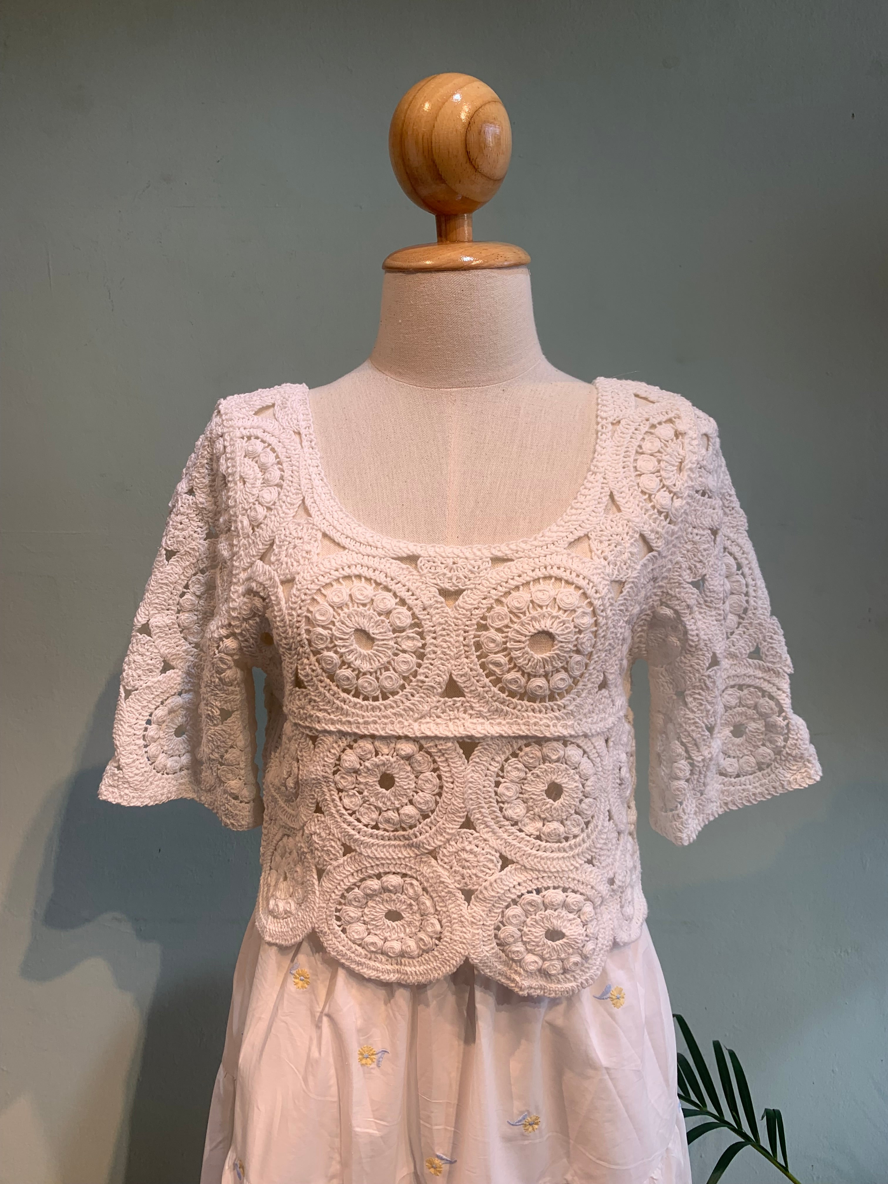 Sunnie crochet blouse