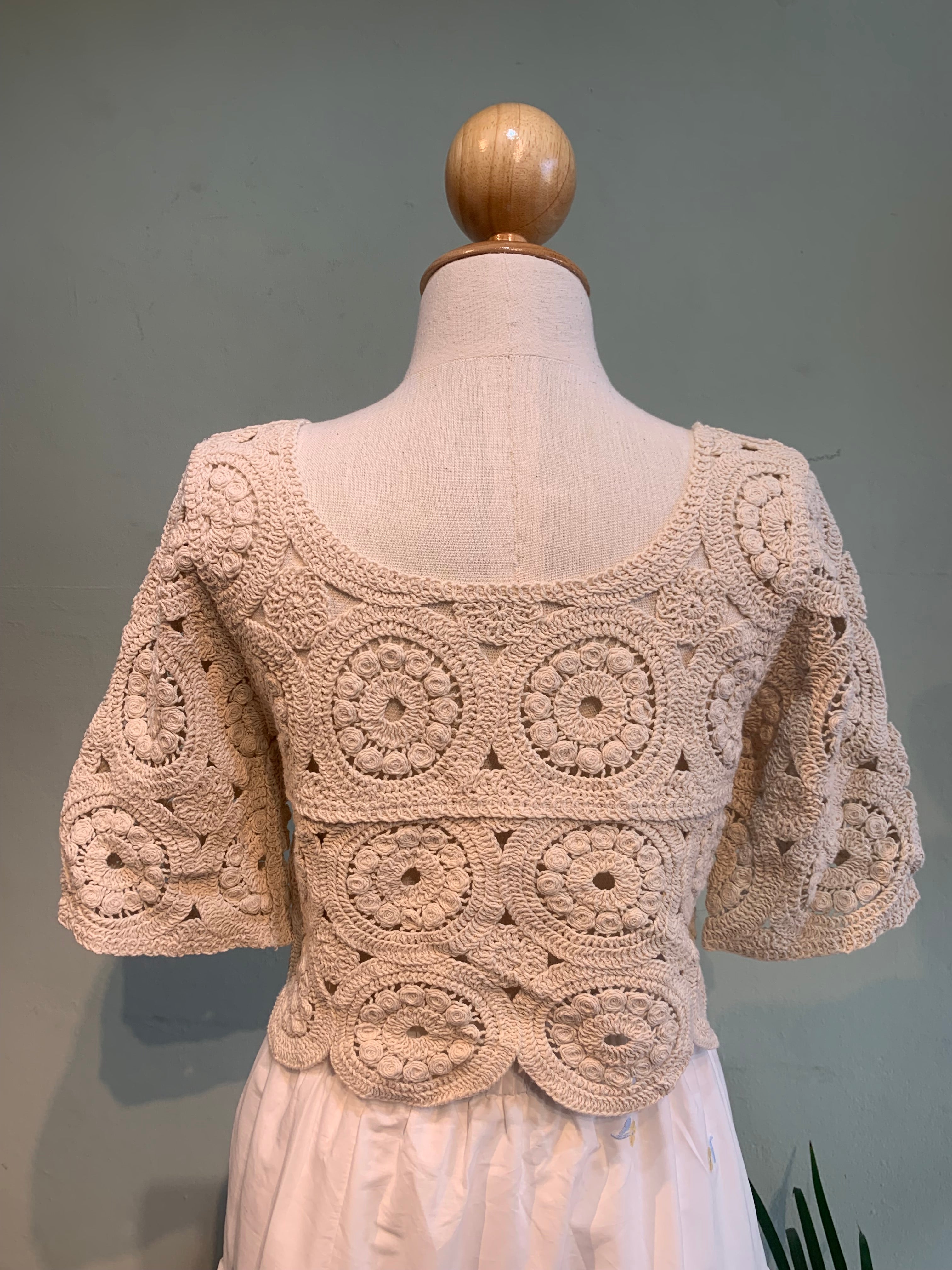 Sunnie crochet blouse