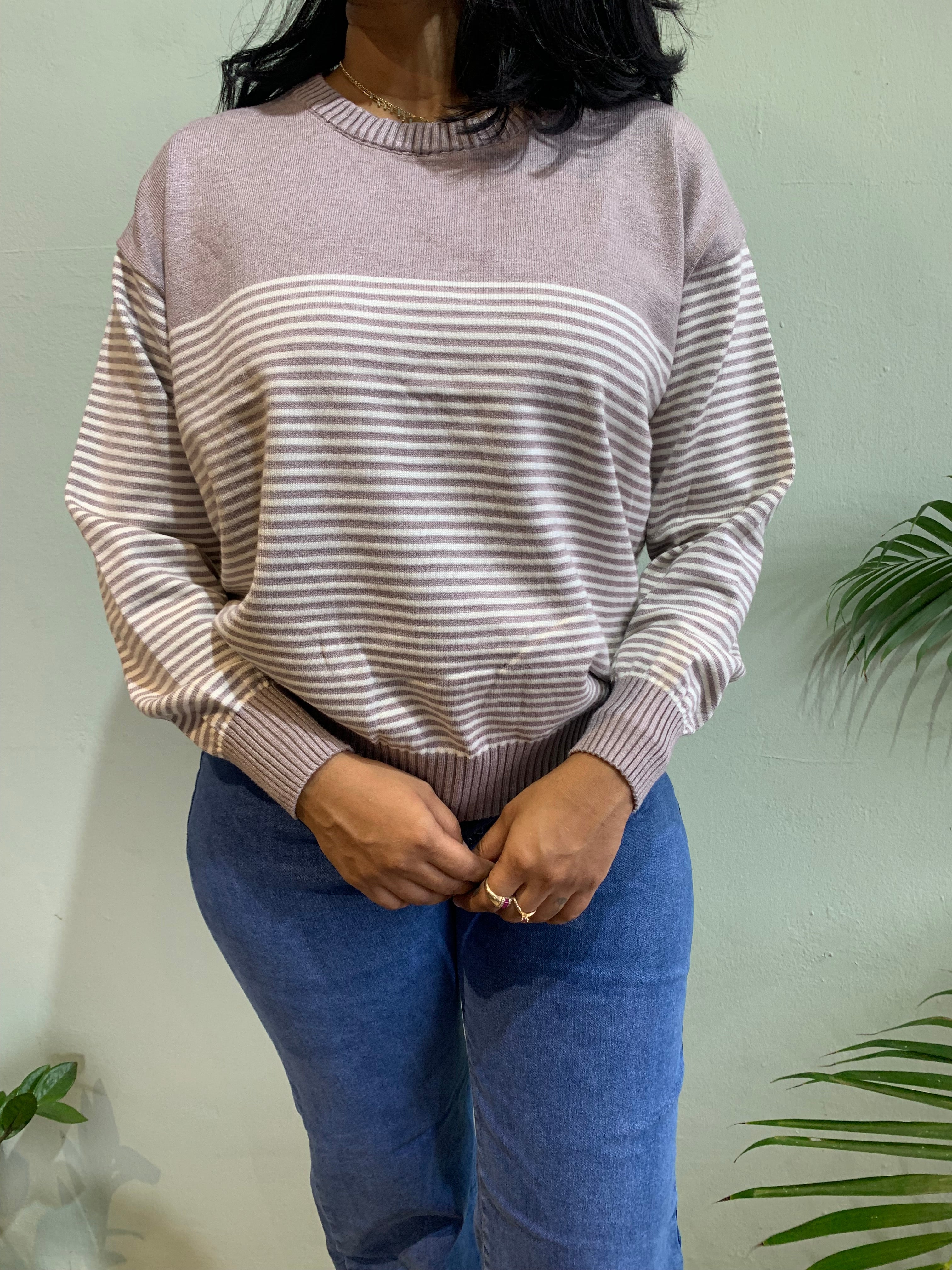 Striped sweater