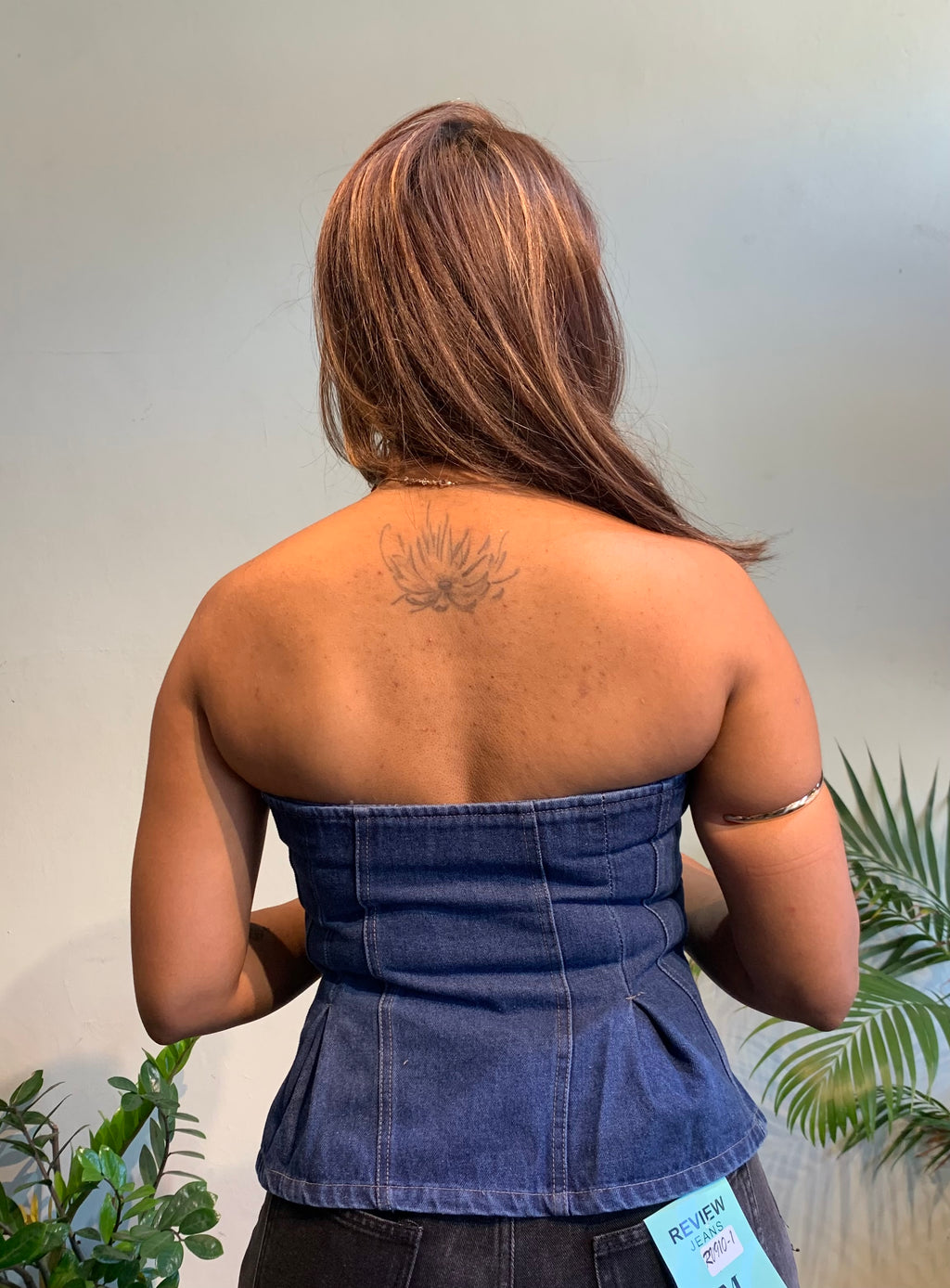 Denim Bustier