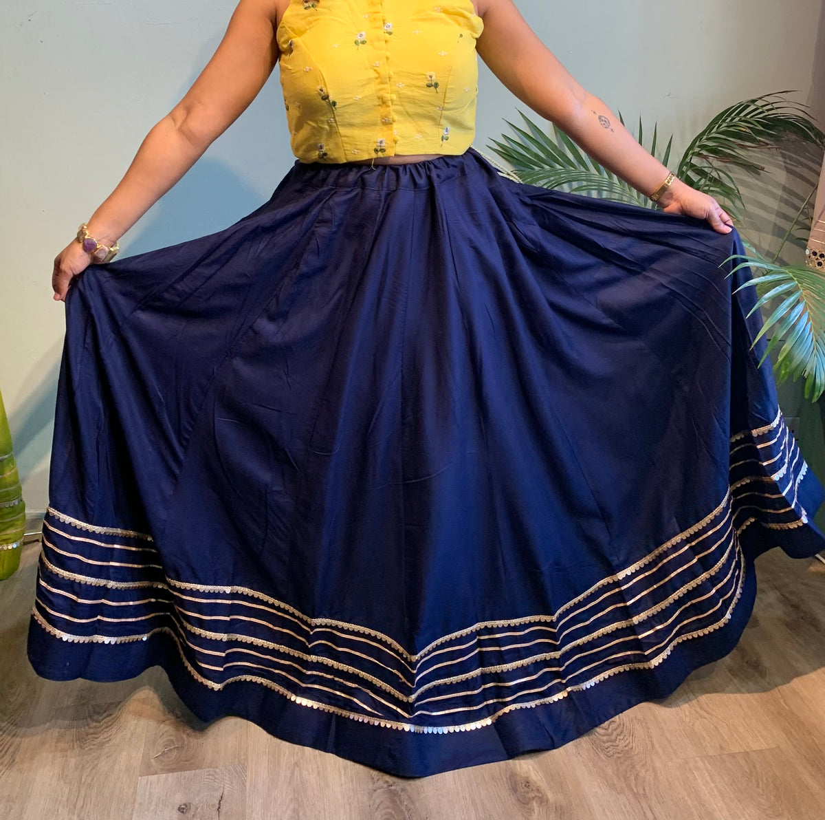 Mrunal lehenga skirt
