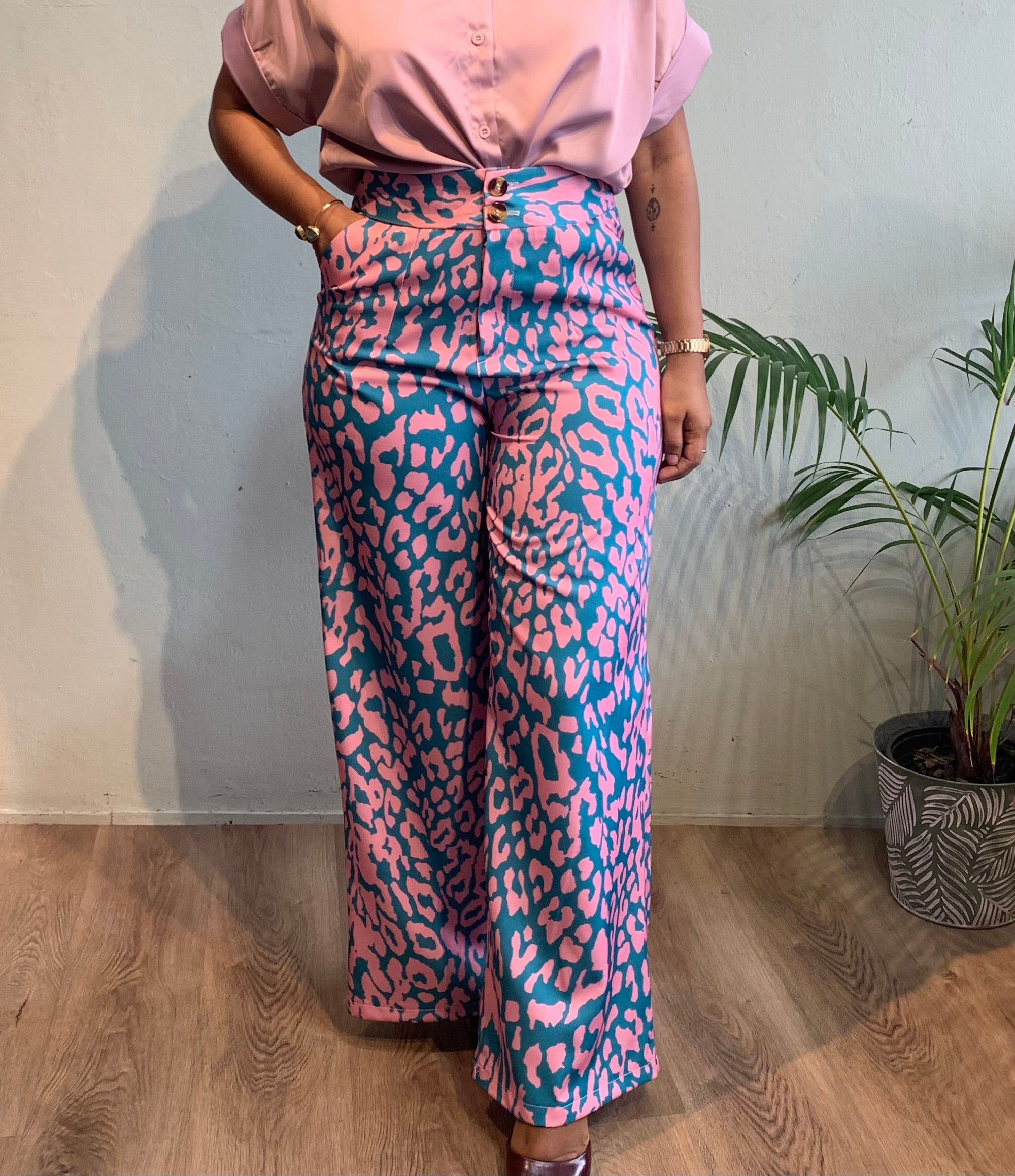 Printed pants