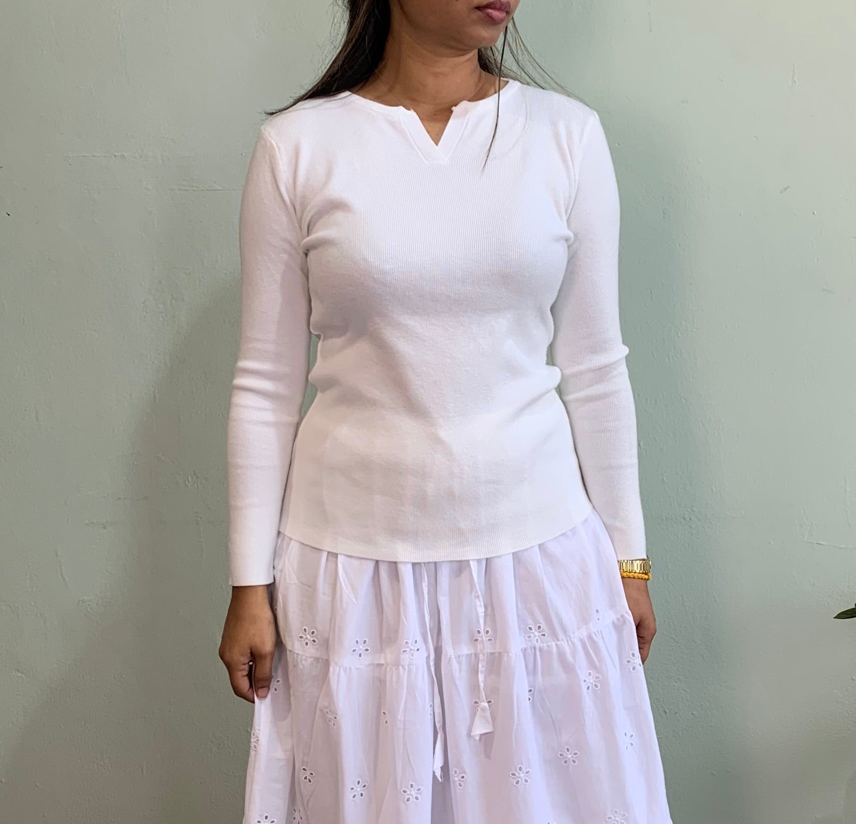 Long Sleeve Knitted blouse