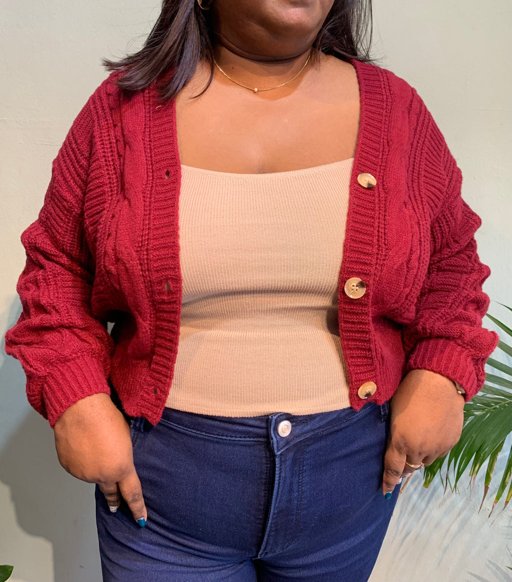 Chunky cardigan