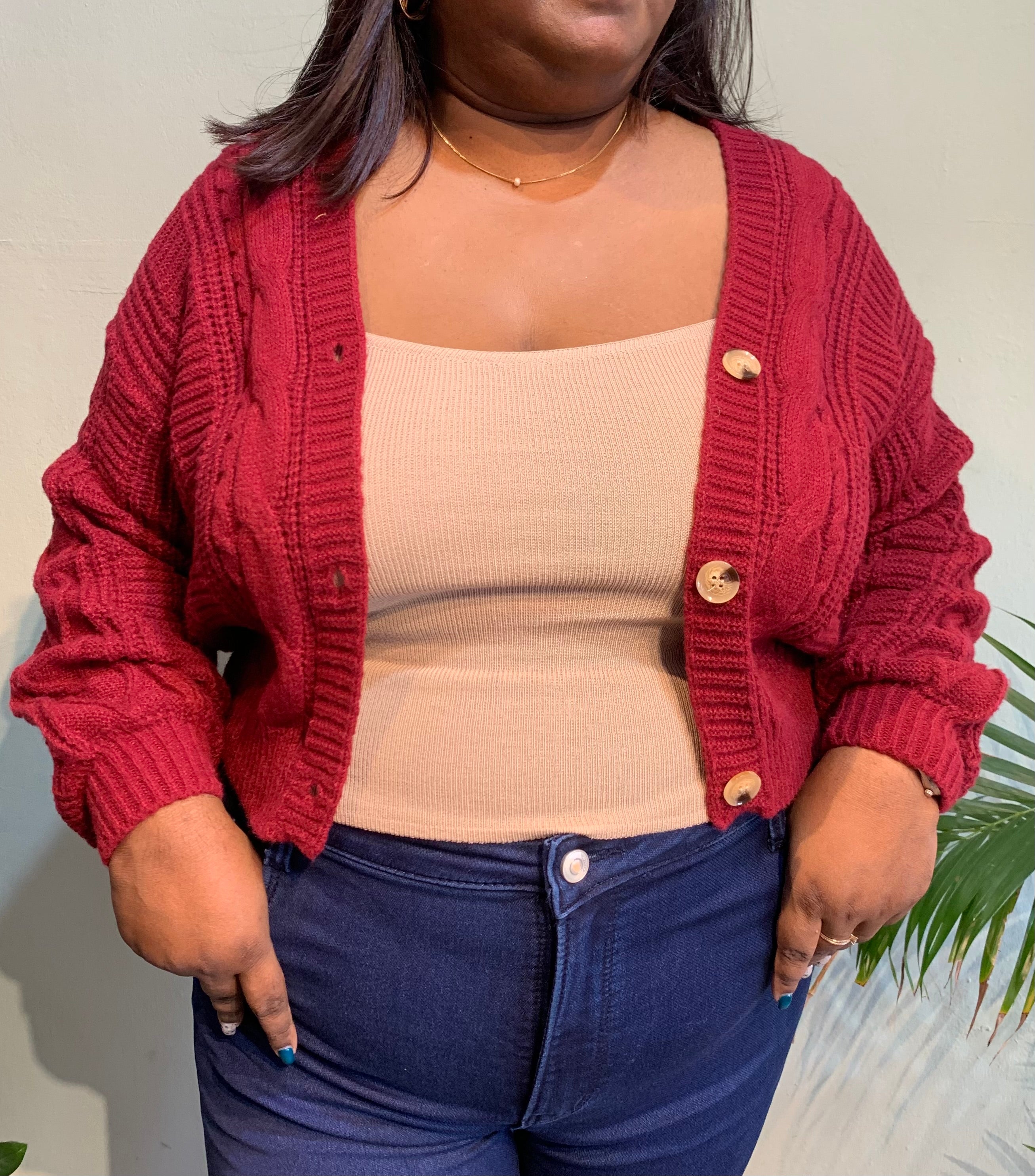 Chunky cardigan