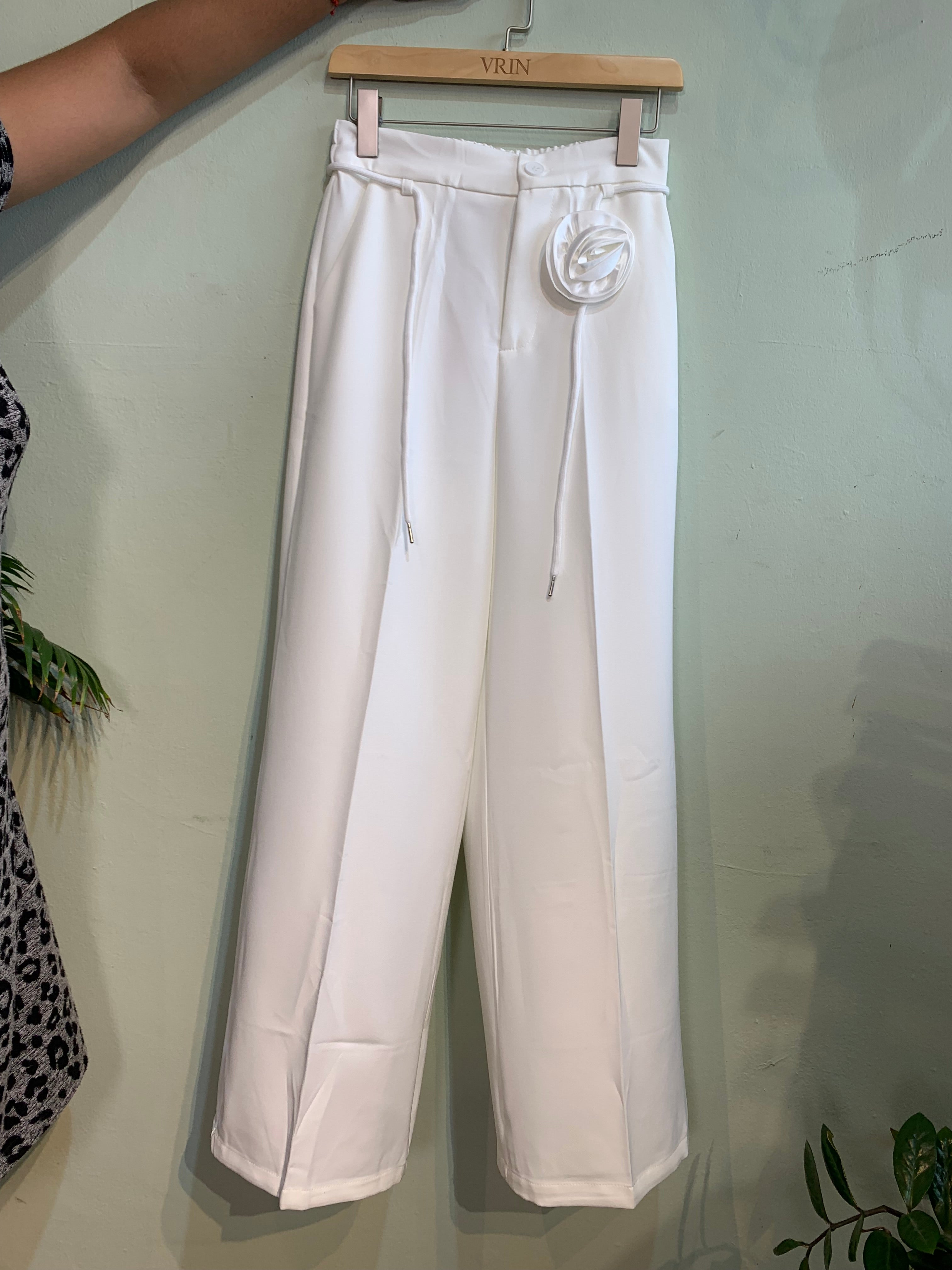 Piana formal pants with belt