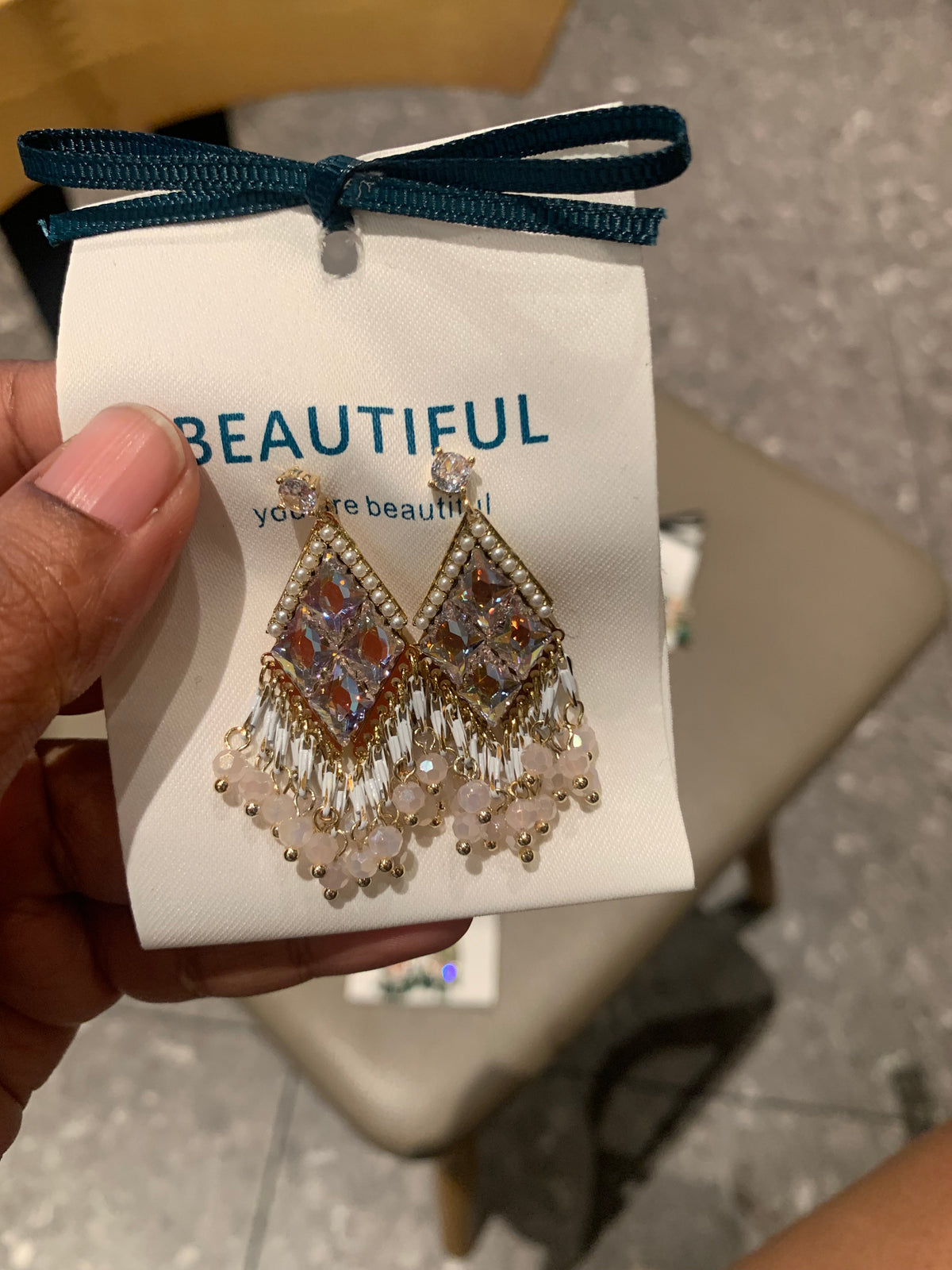 Beaded earrings
