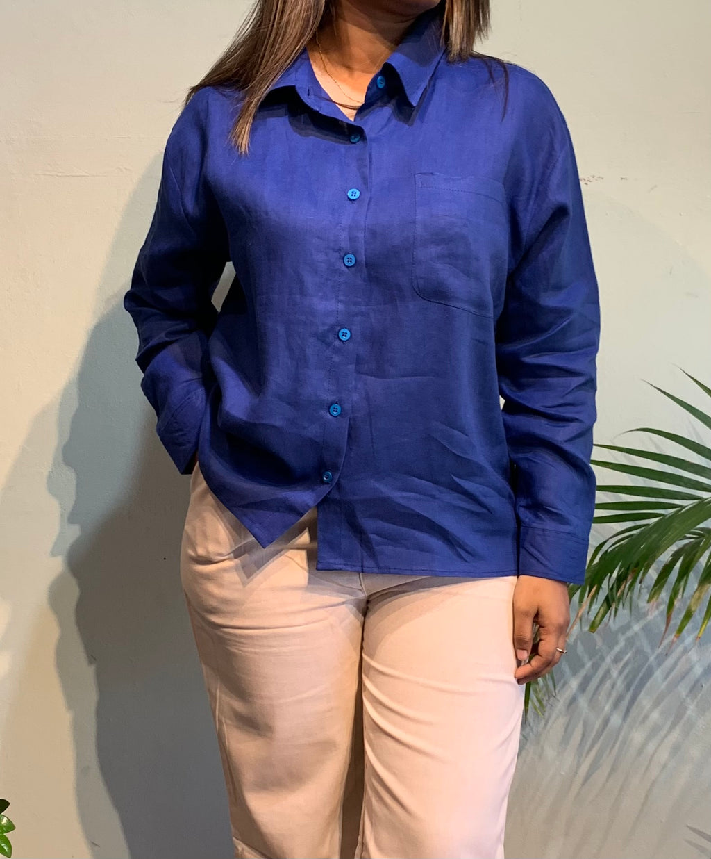 Elora Linen blouse