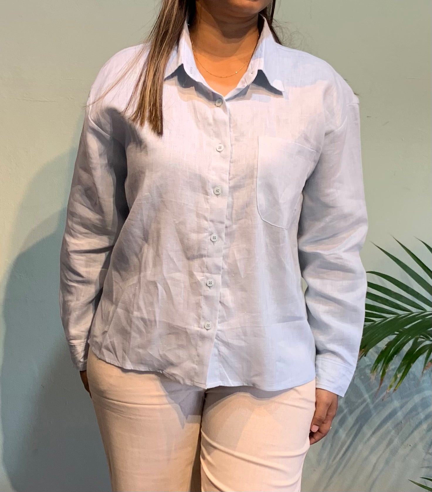 Elora Linen blouse