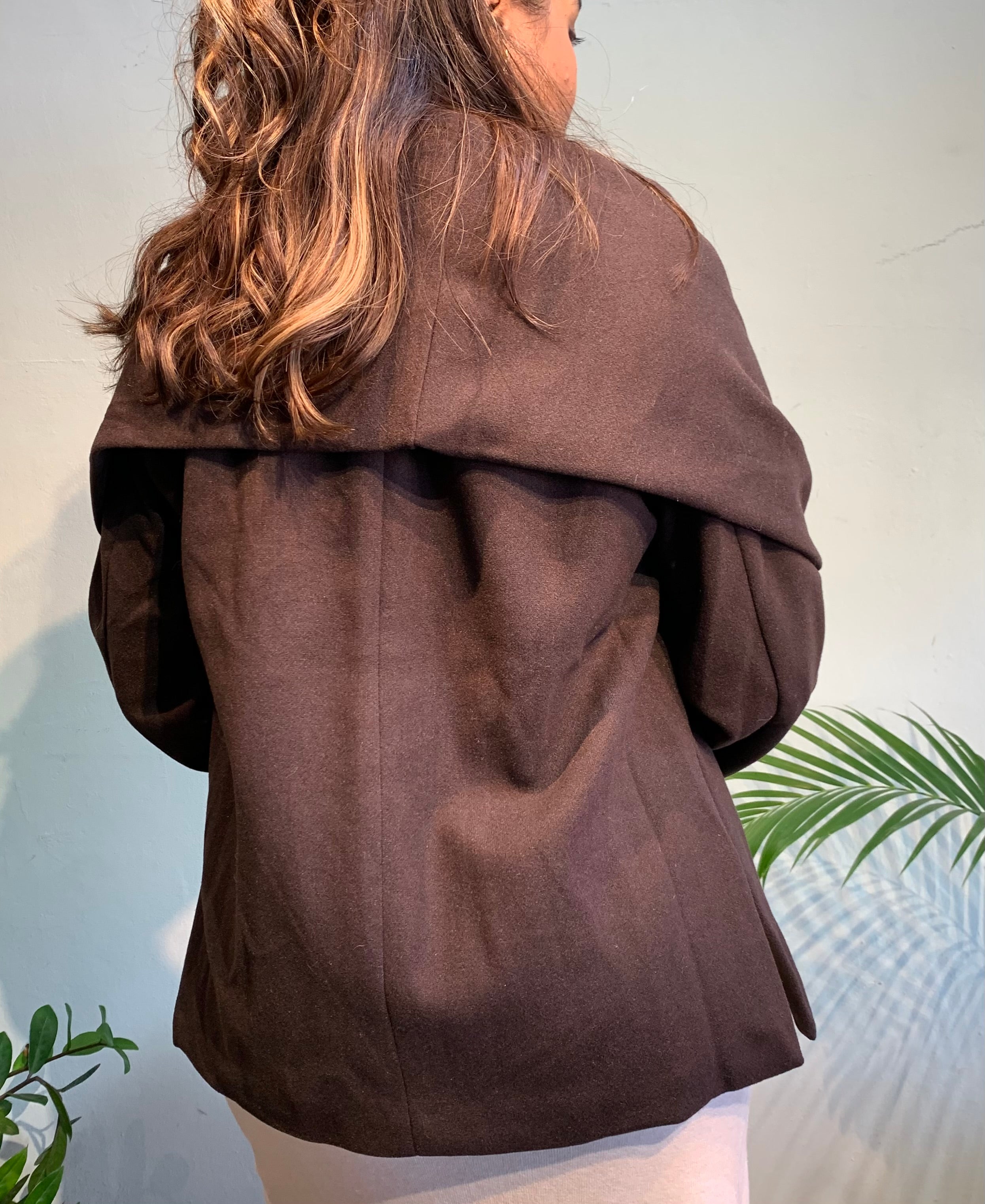 Irela coat with shawl