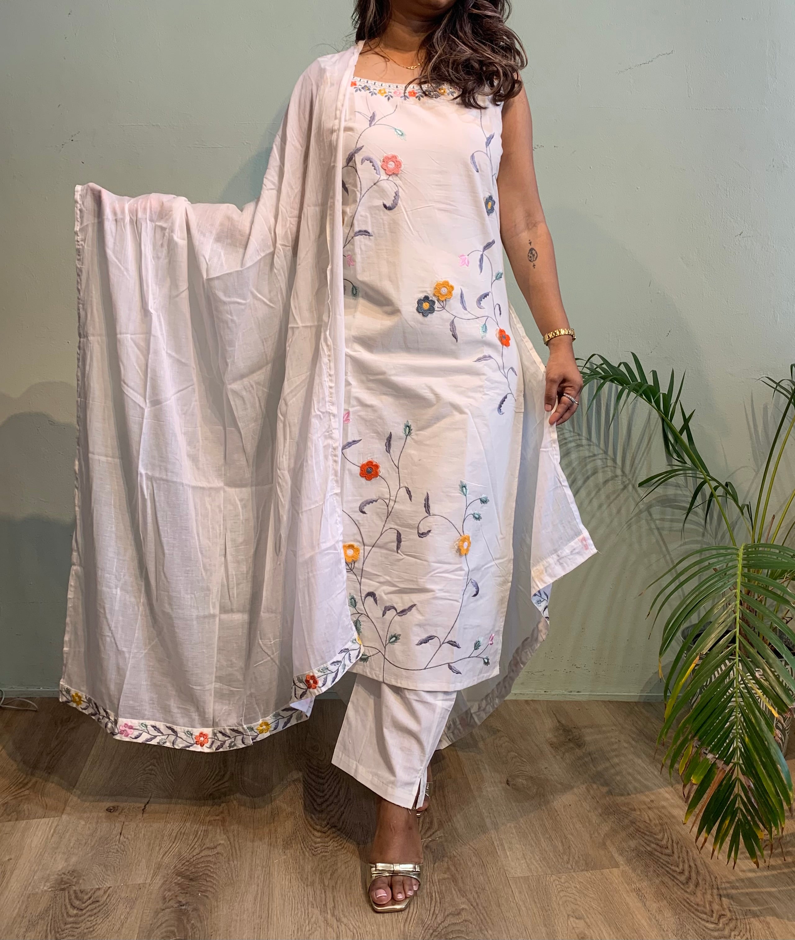 Gaia cotton churidar