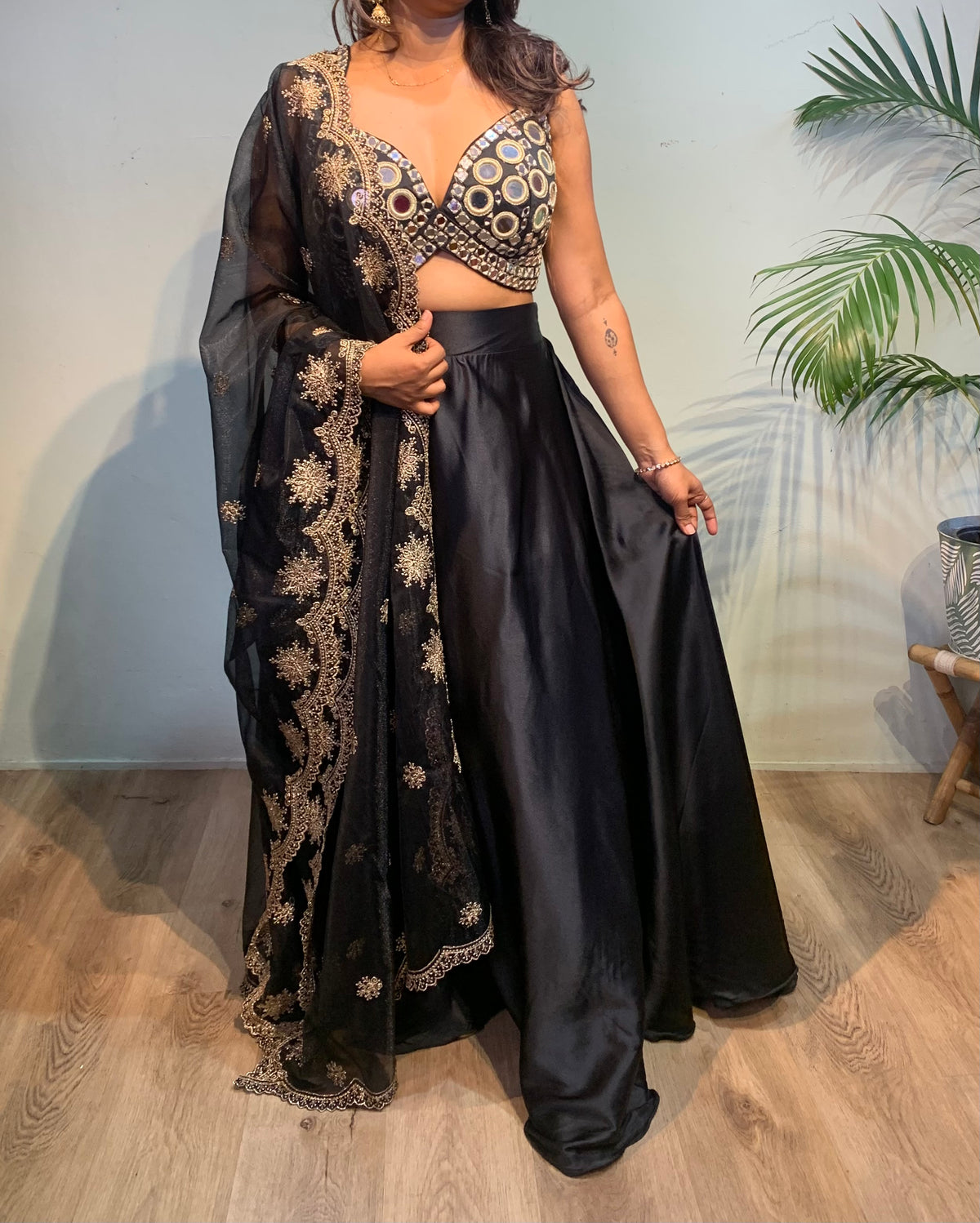 Tisha satin set