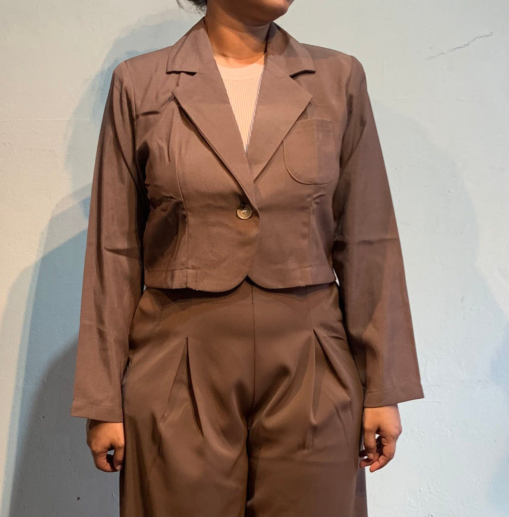 Claire cropped blazer