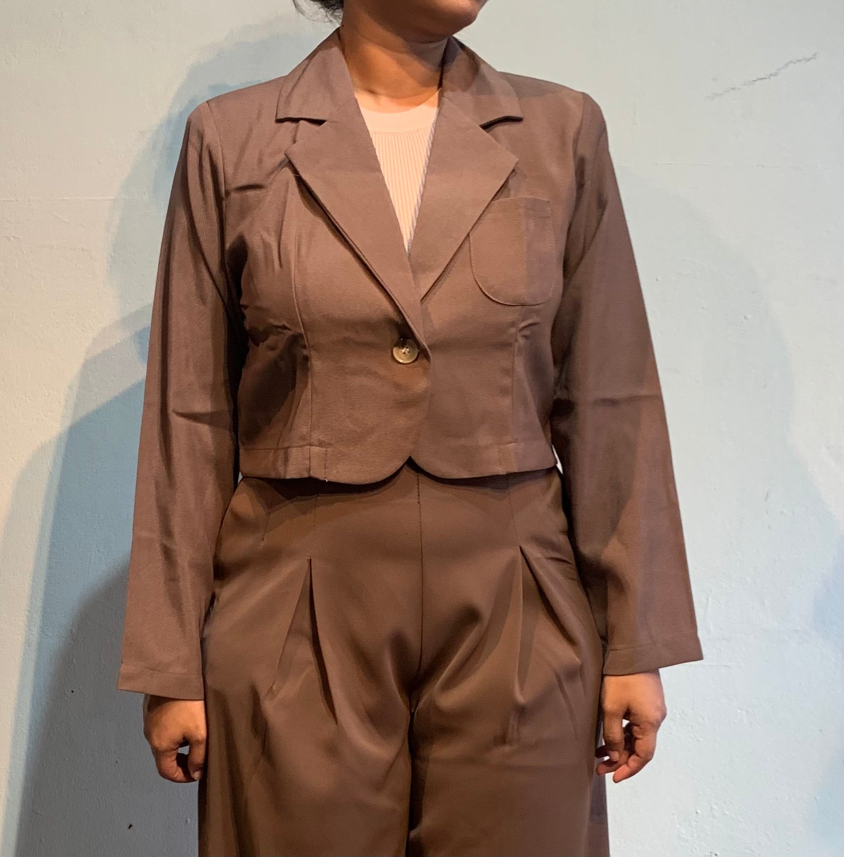 Claire cropped blazer