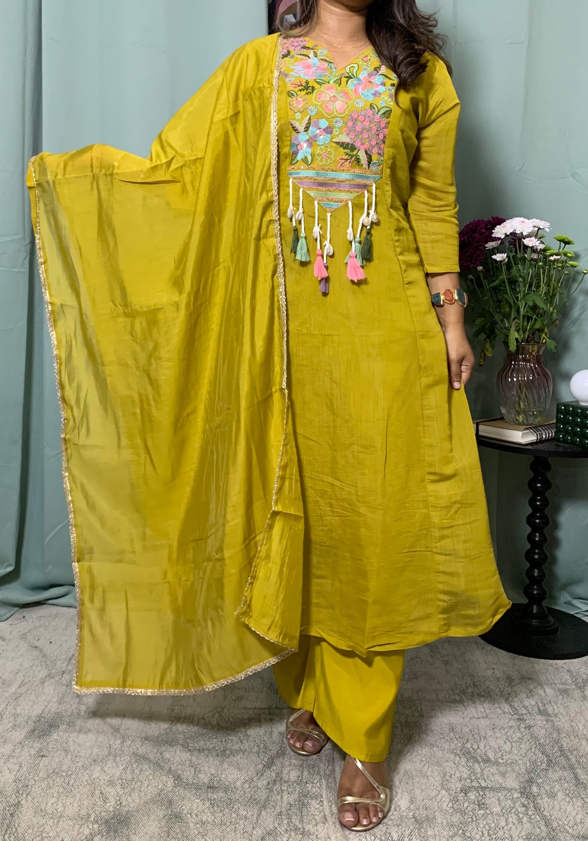 Jhoom churidar