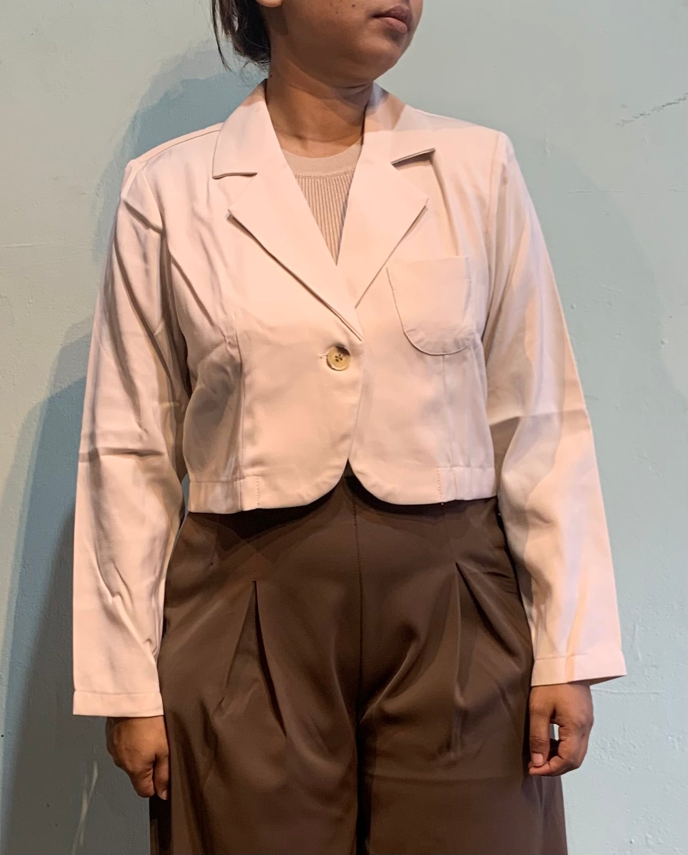 Claire cropped blazer