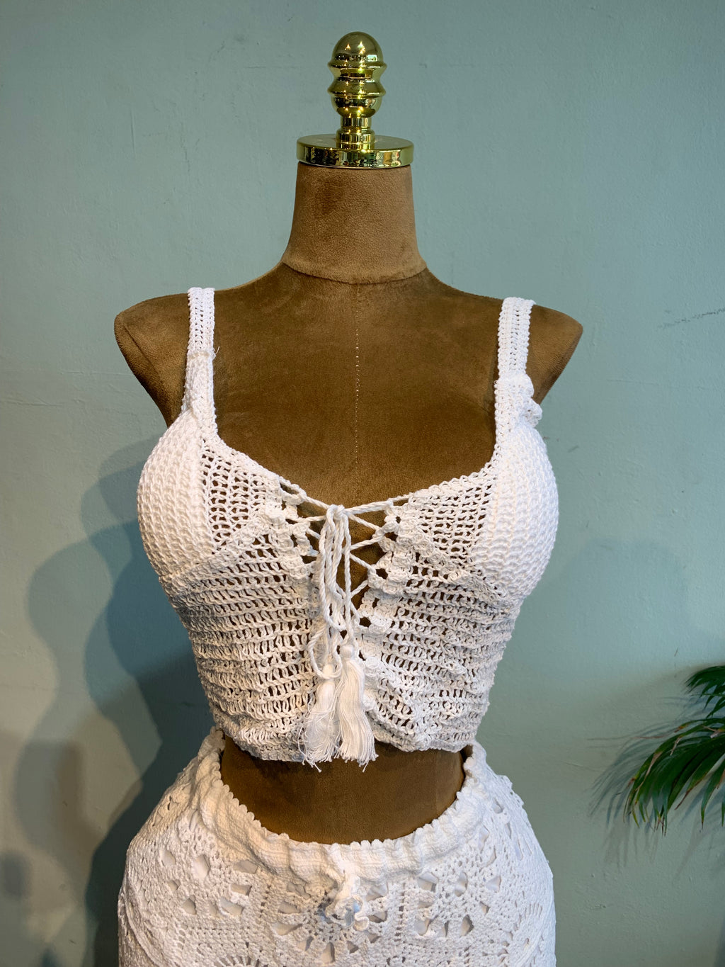 Kyla Crochet top