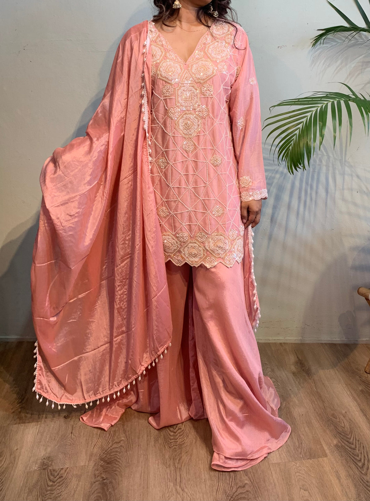 Tanushri beaded set
