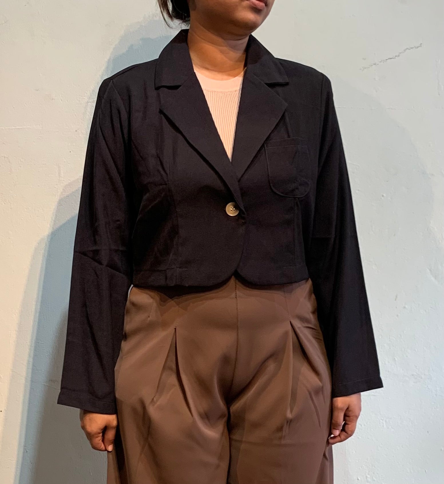 Claire cropped blazer