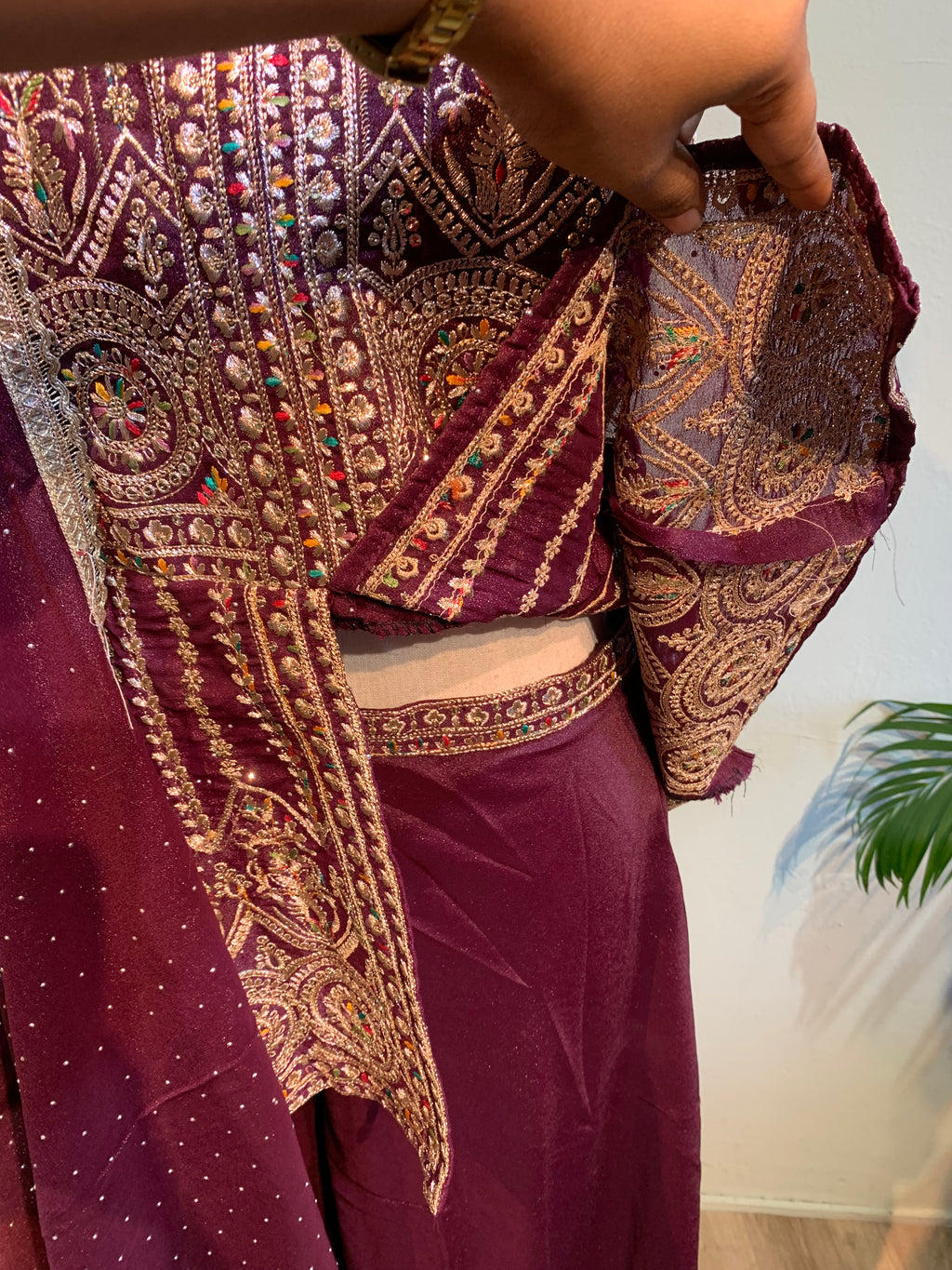 Shriya sharara set
