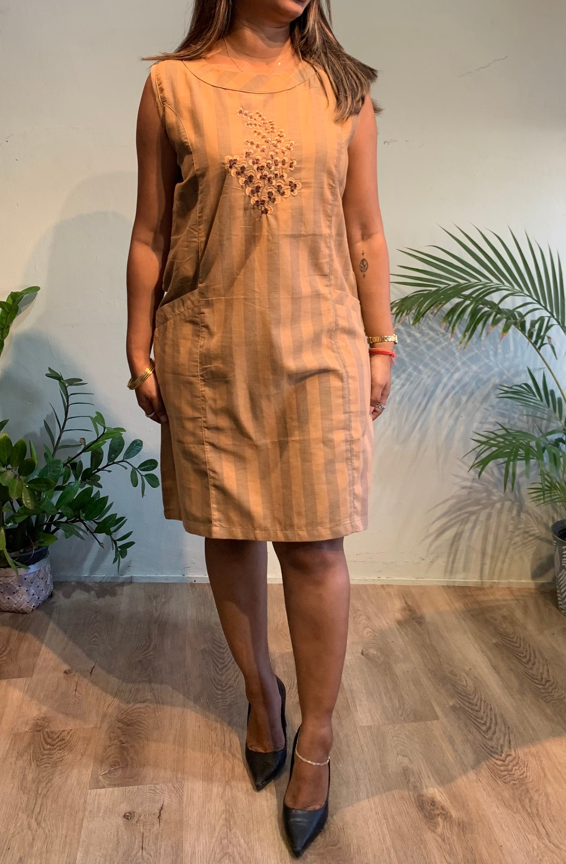 Dress embroidery