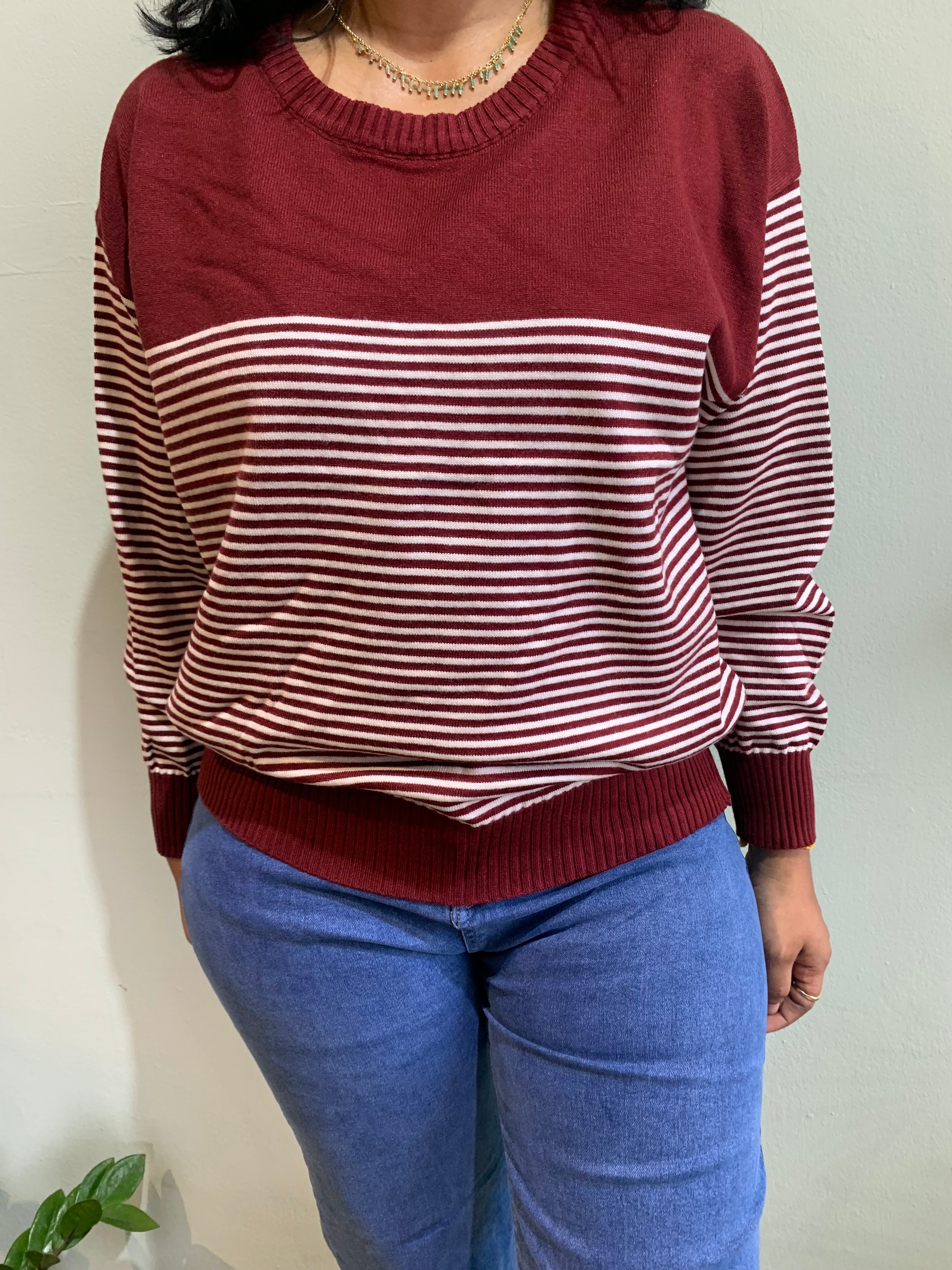 Striped sweater