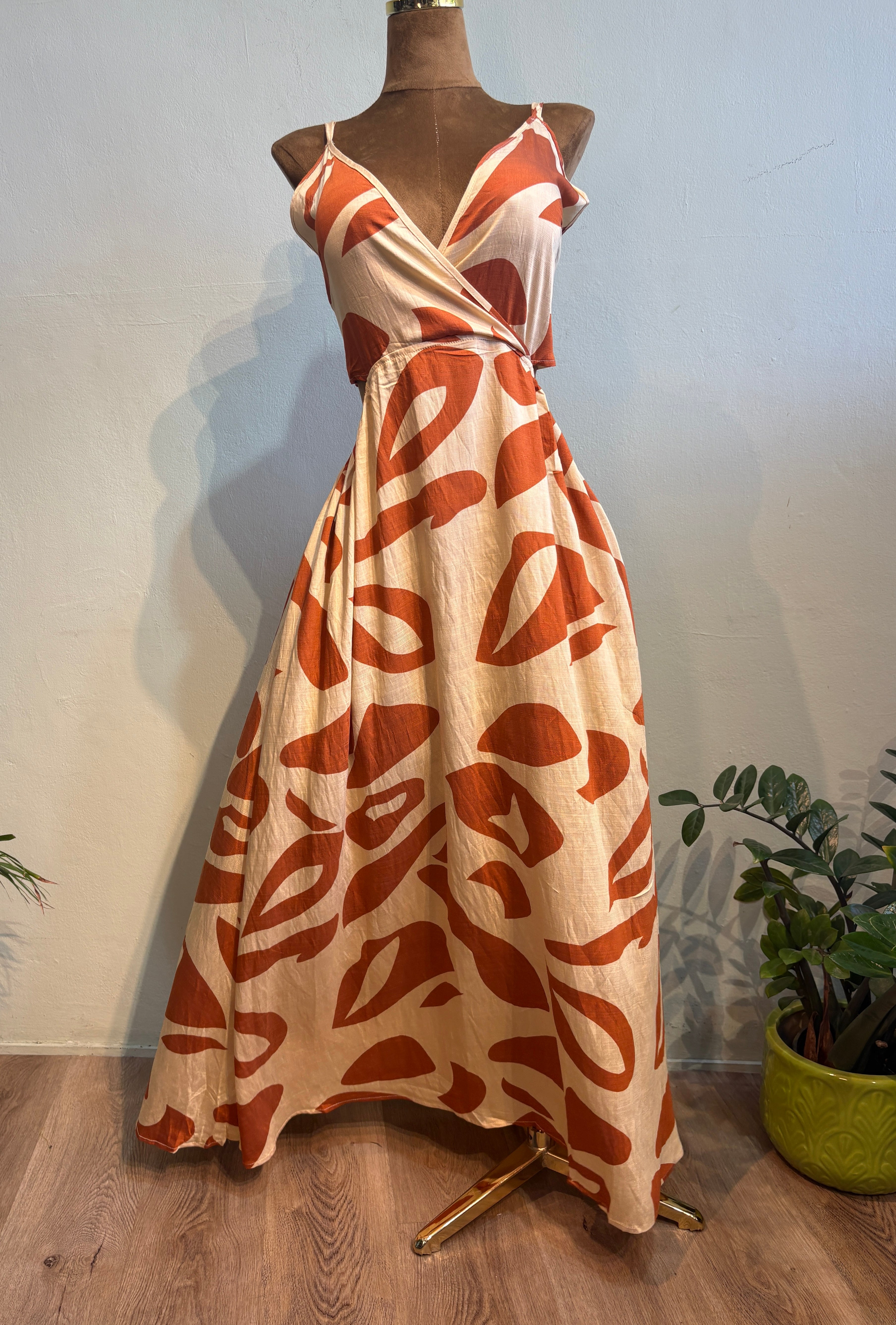 Chloe backless dress