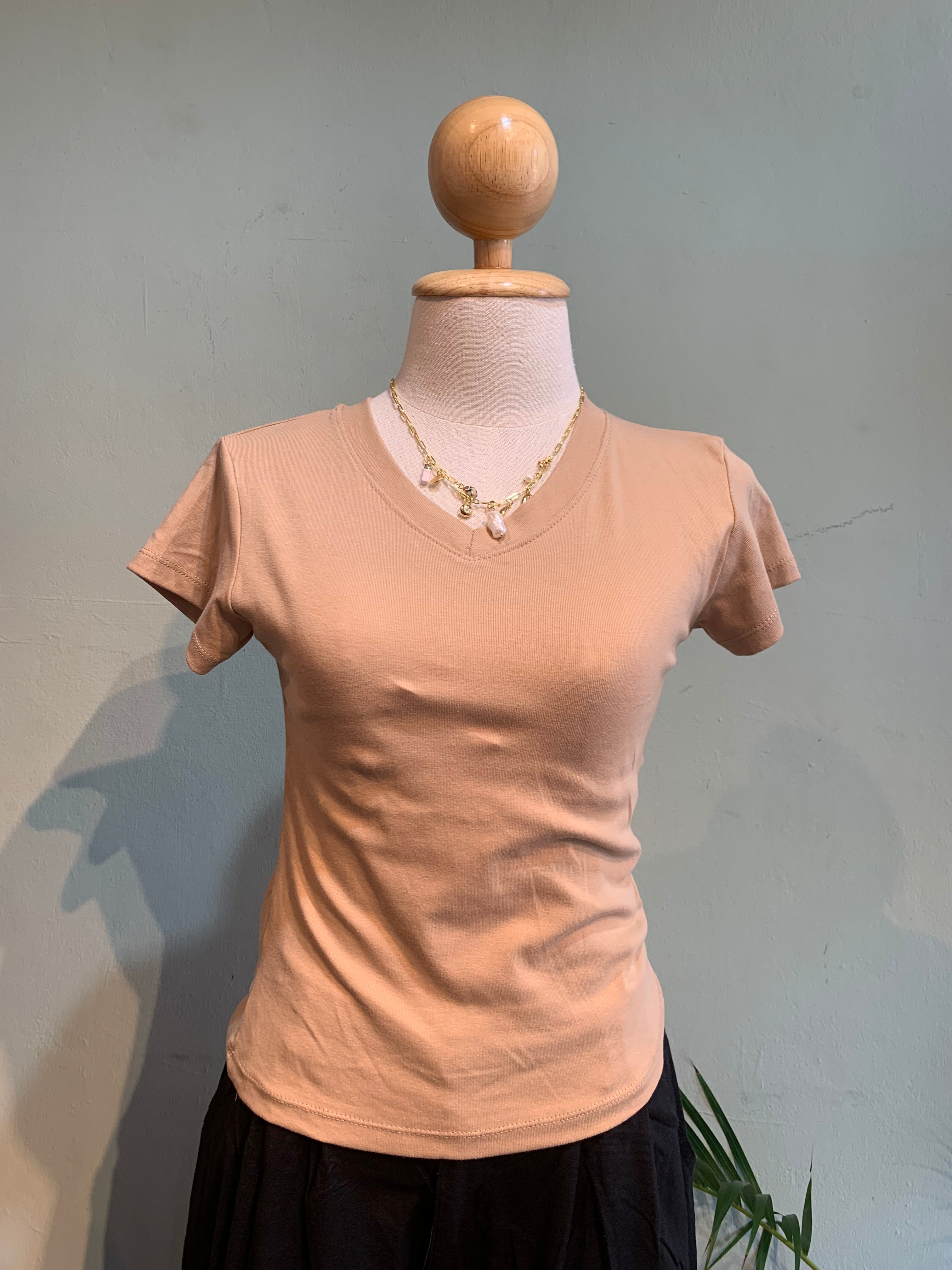 Vneck Basic Top