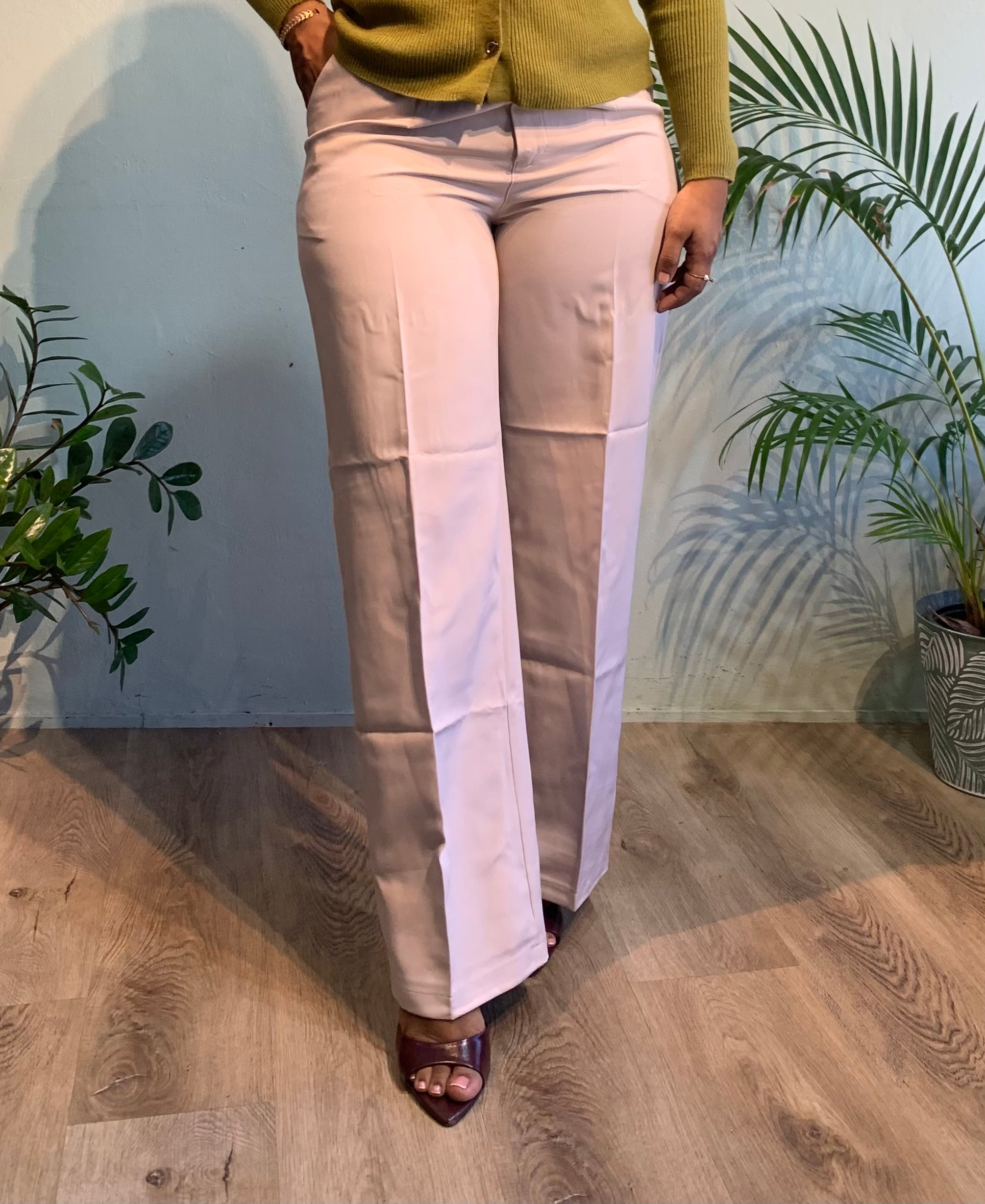 High waist formal pants