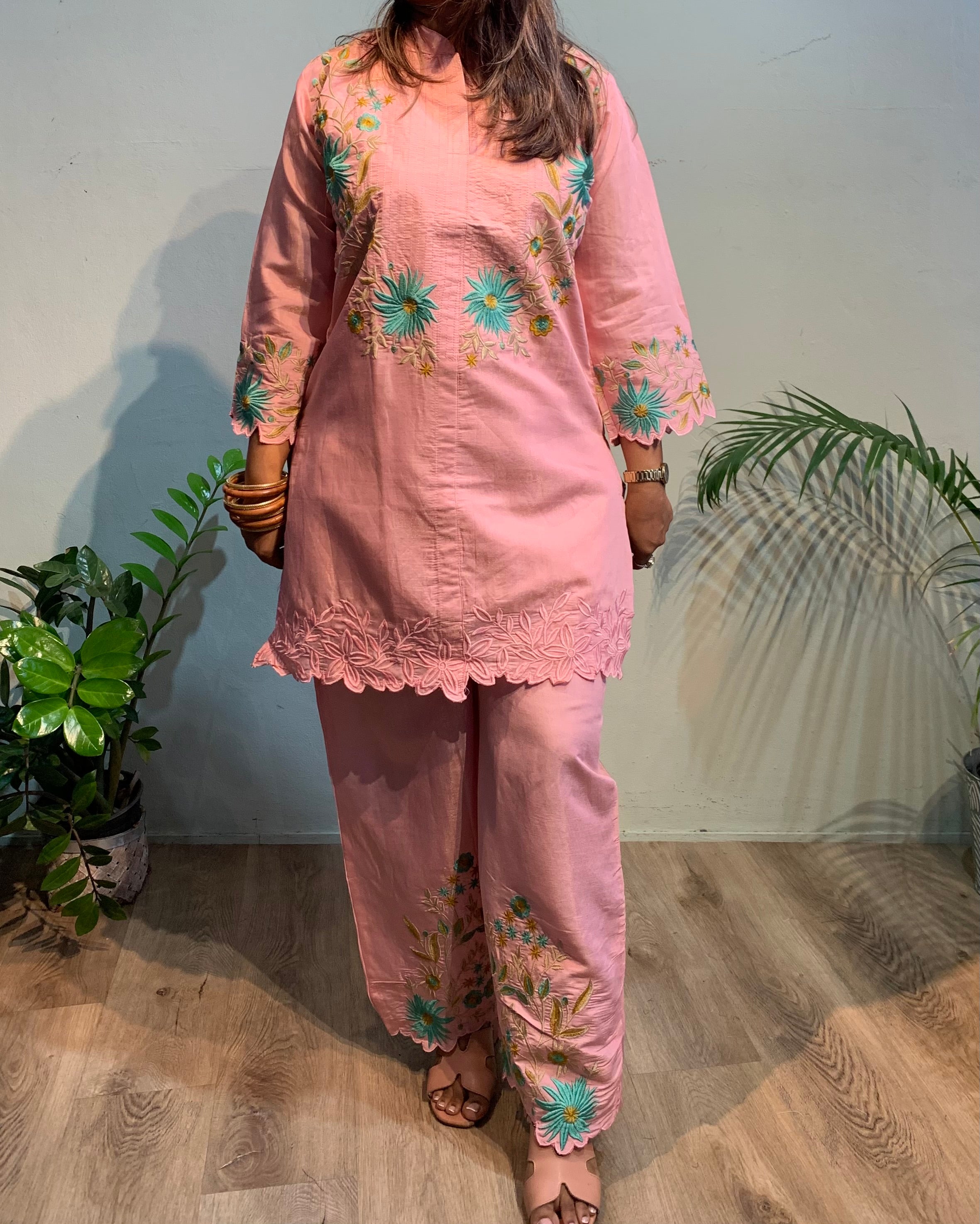Kiara embroidered cordset