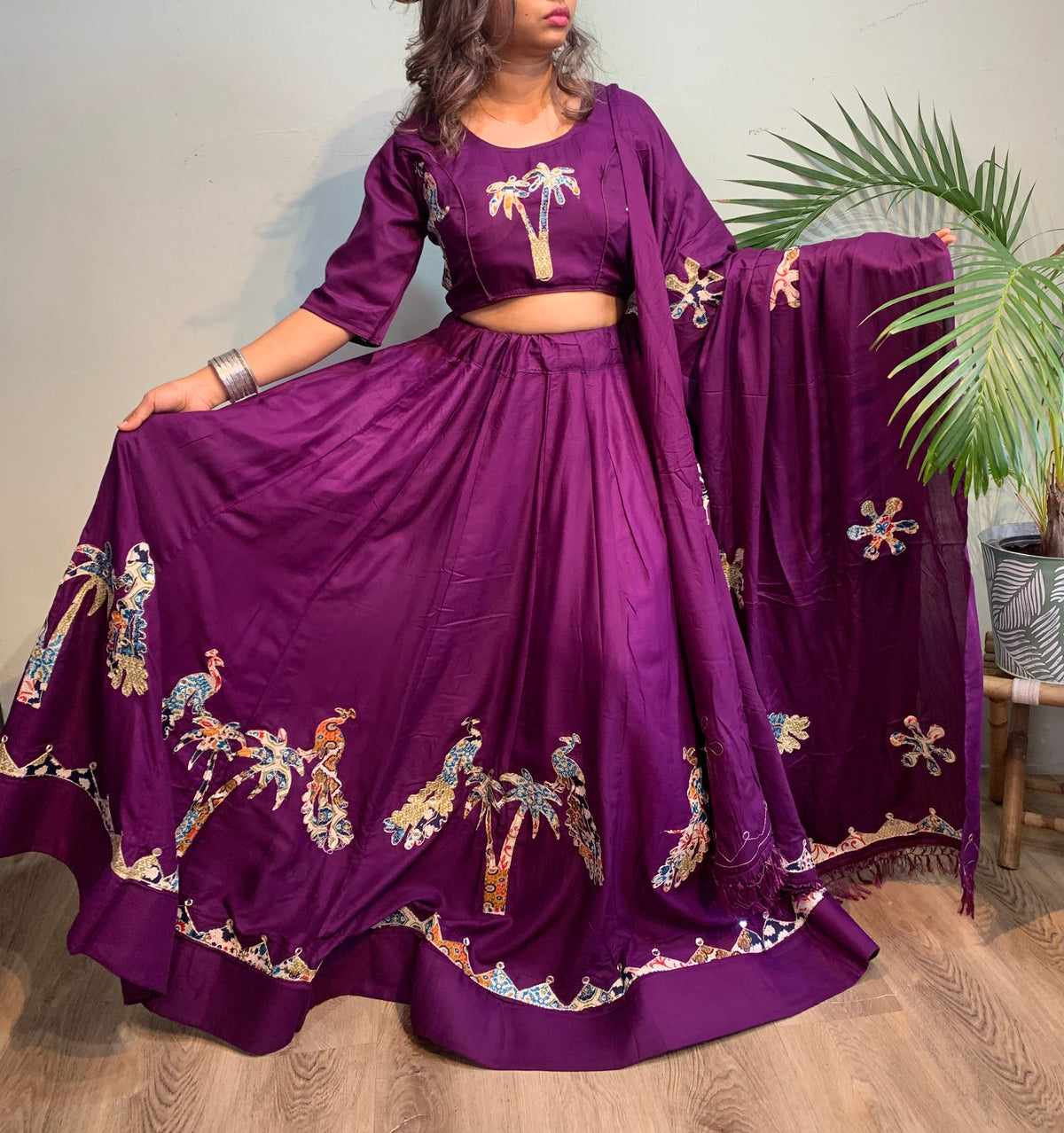 Peacock lehenga