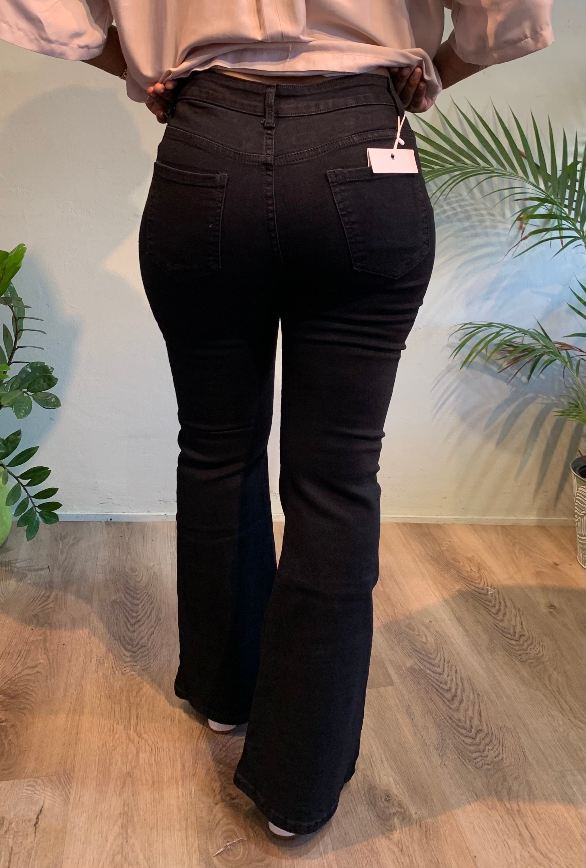 Flared jeans