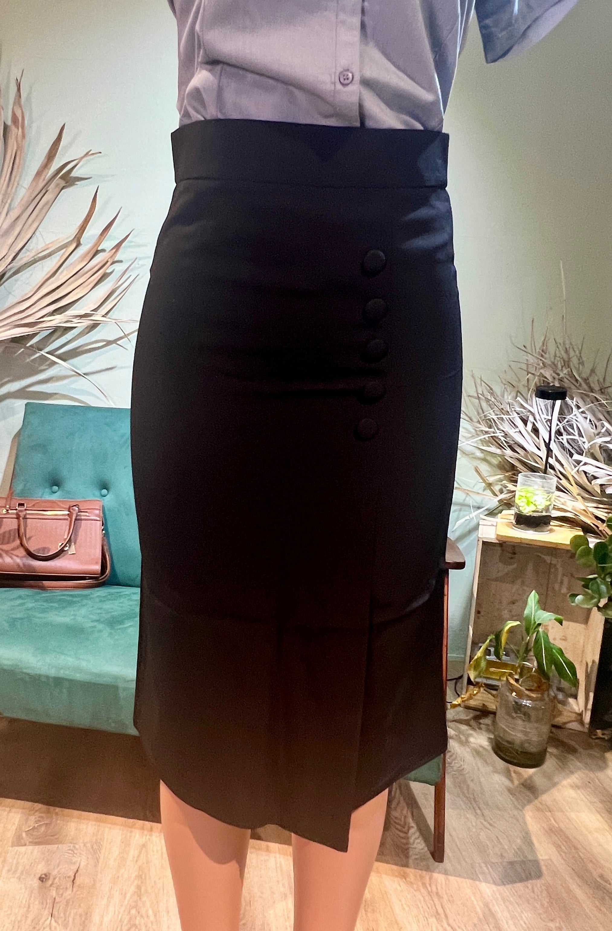 Mid Length Formal Skirt