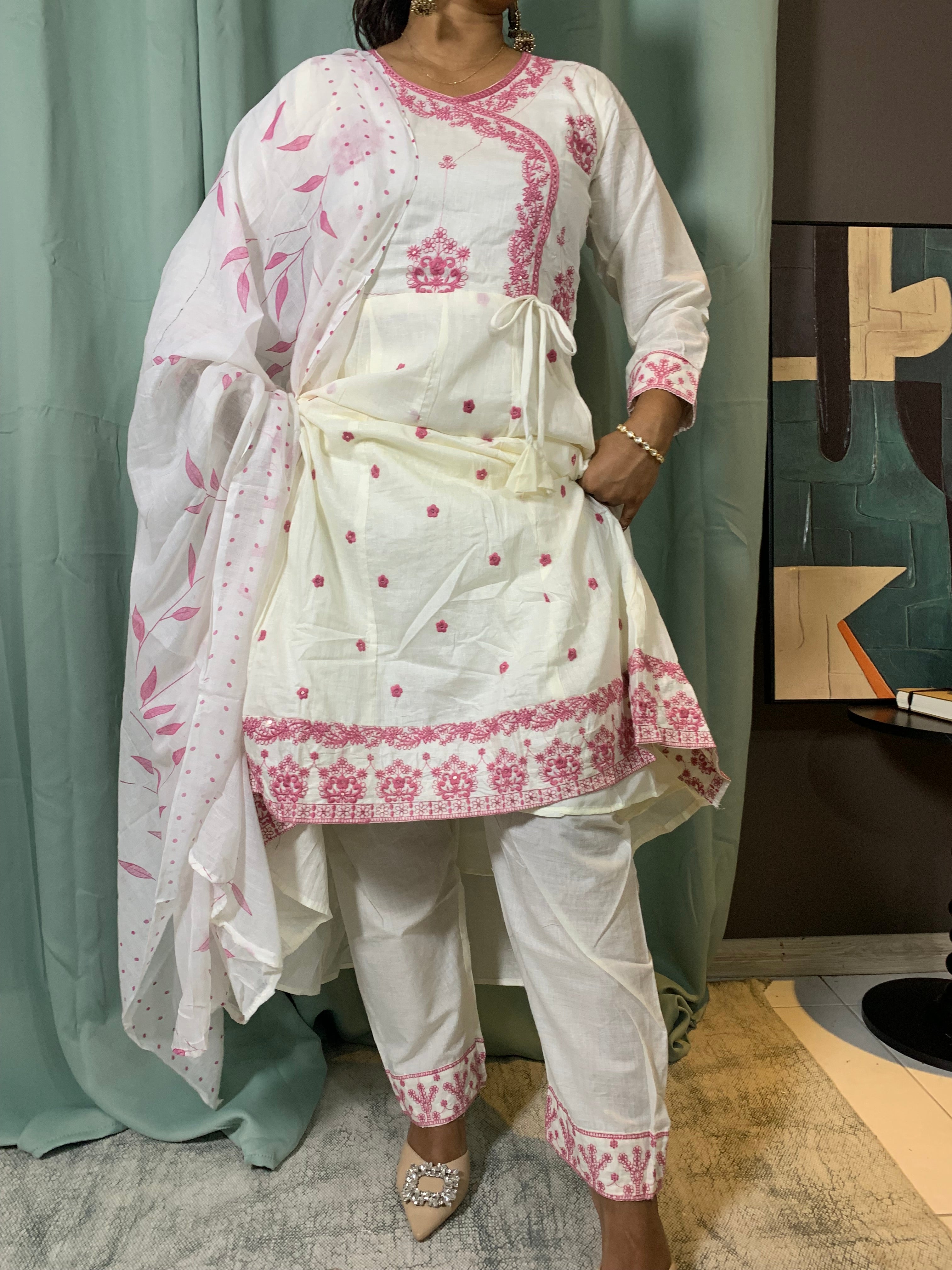 Mul anarkali churidar