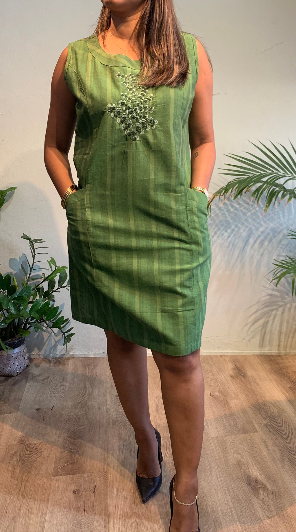 Dress embroidery