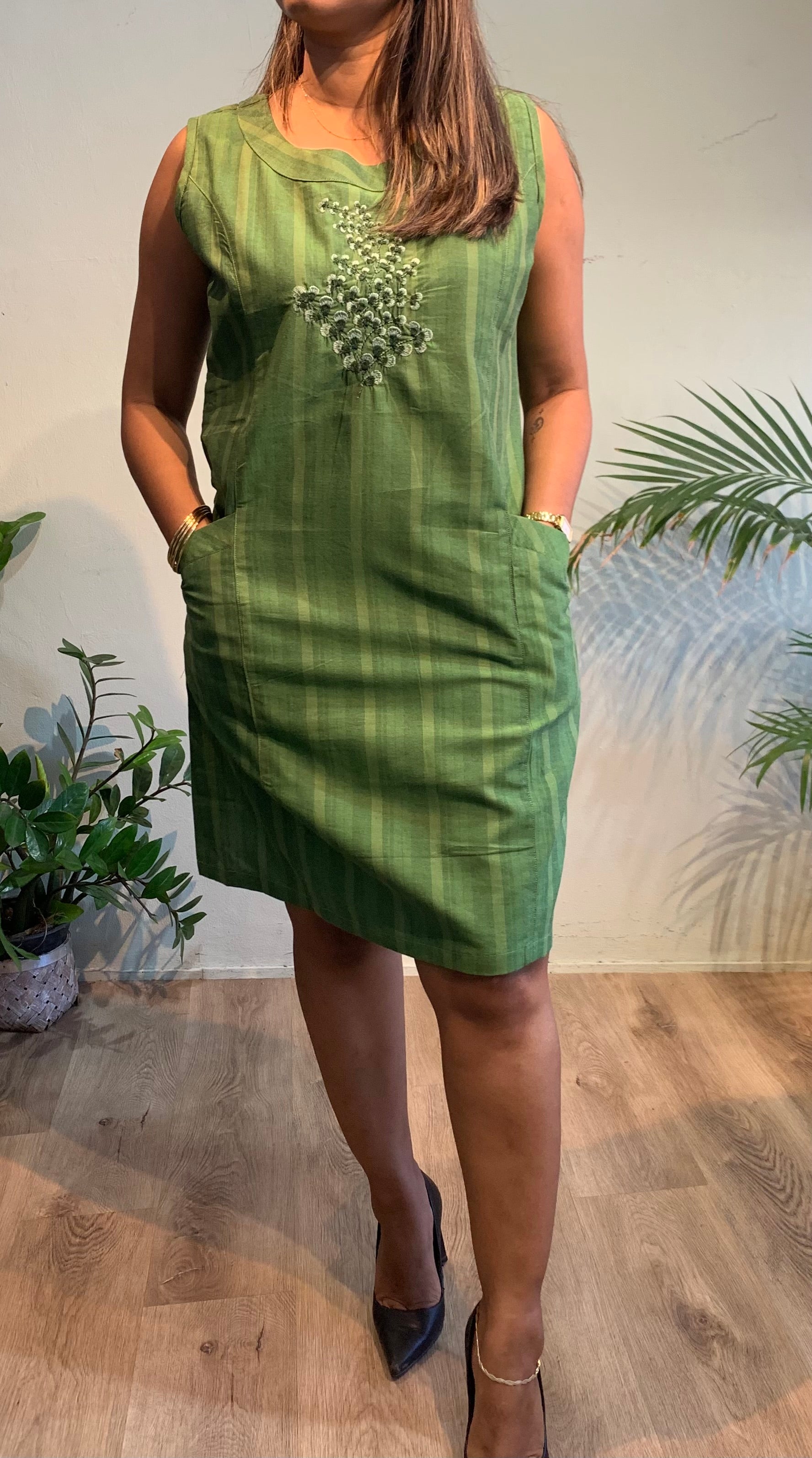 Dress embroidery