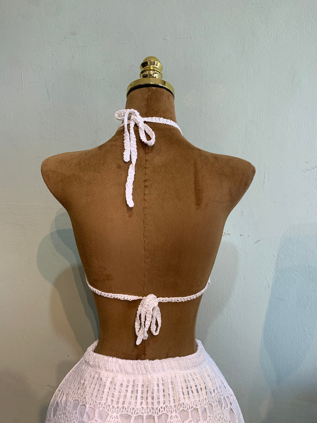 Butterfly crochet top