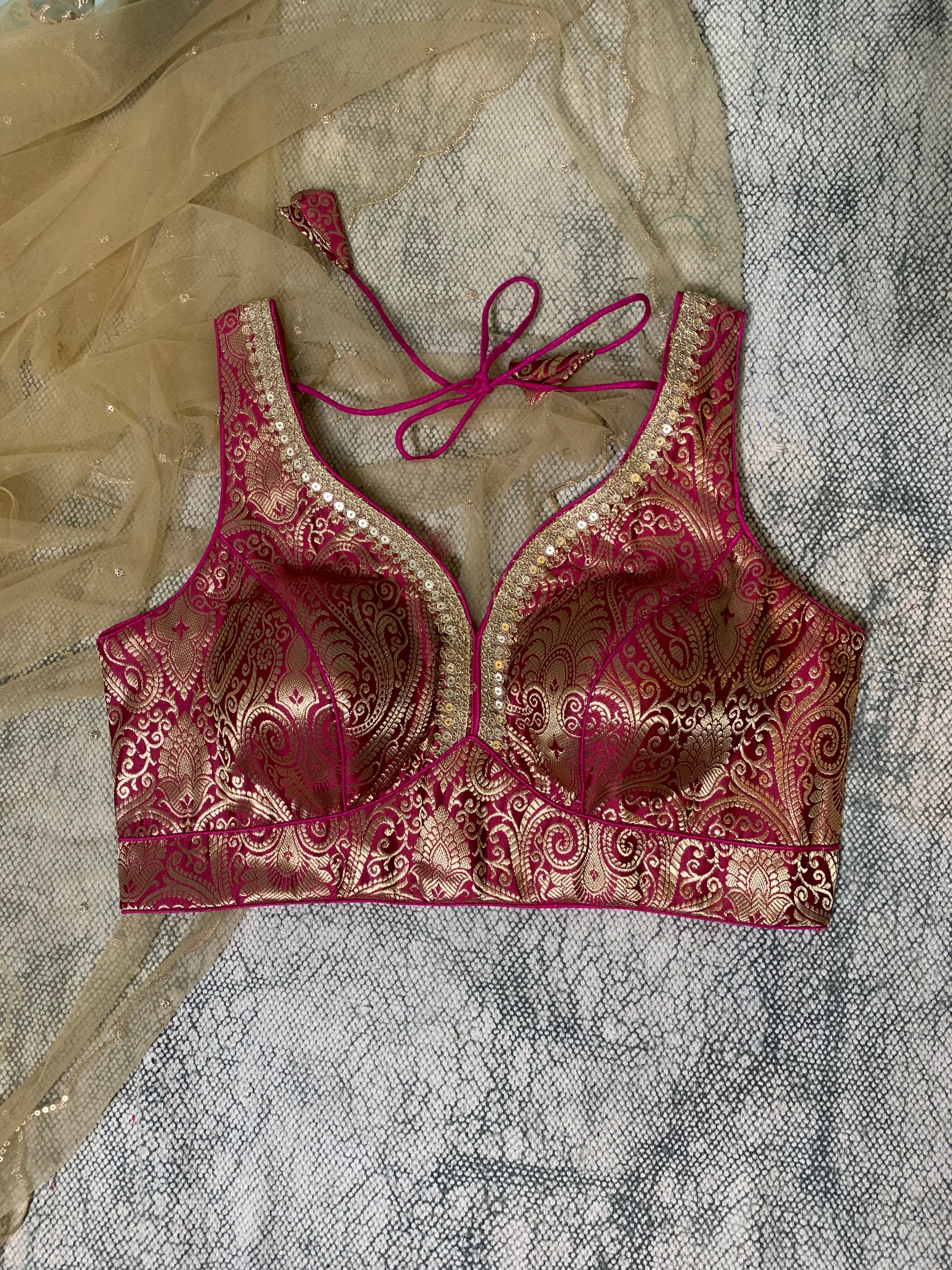 Brocade choli