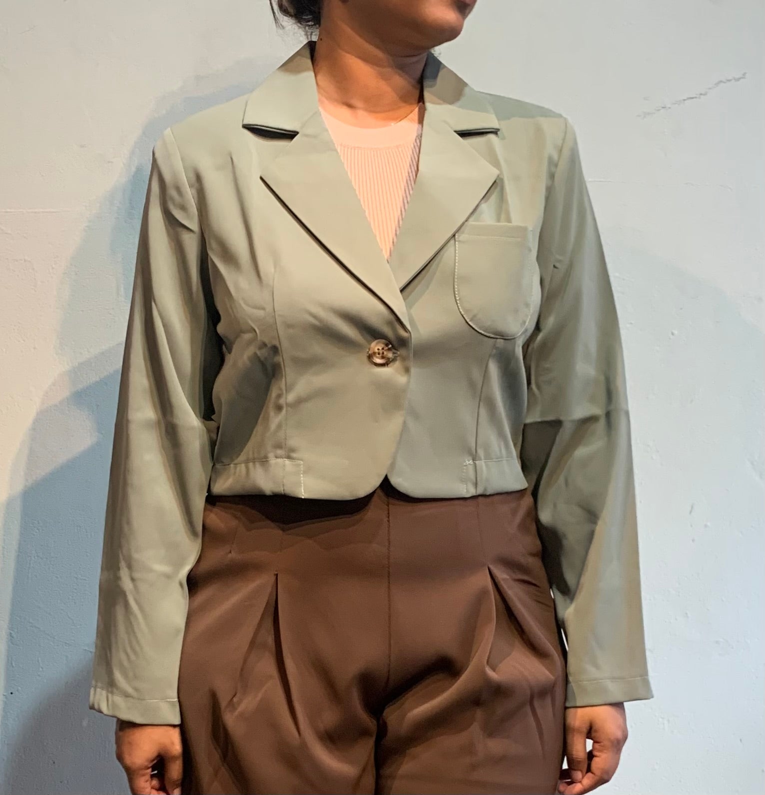 Claire cropped blazer