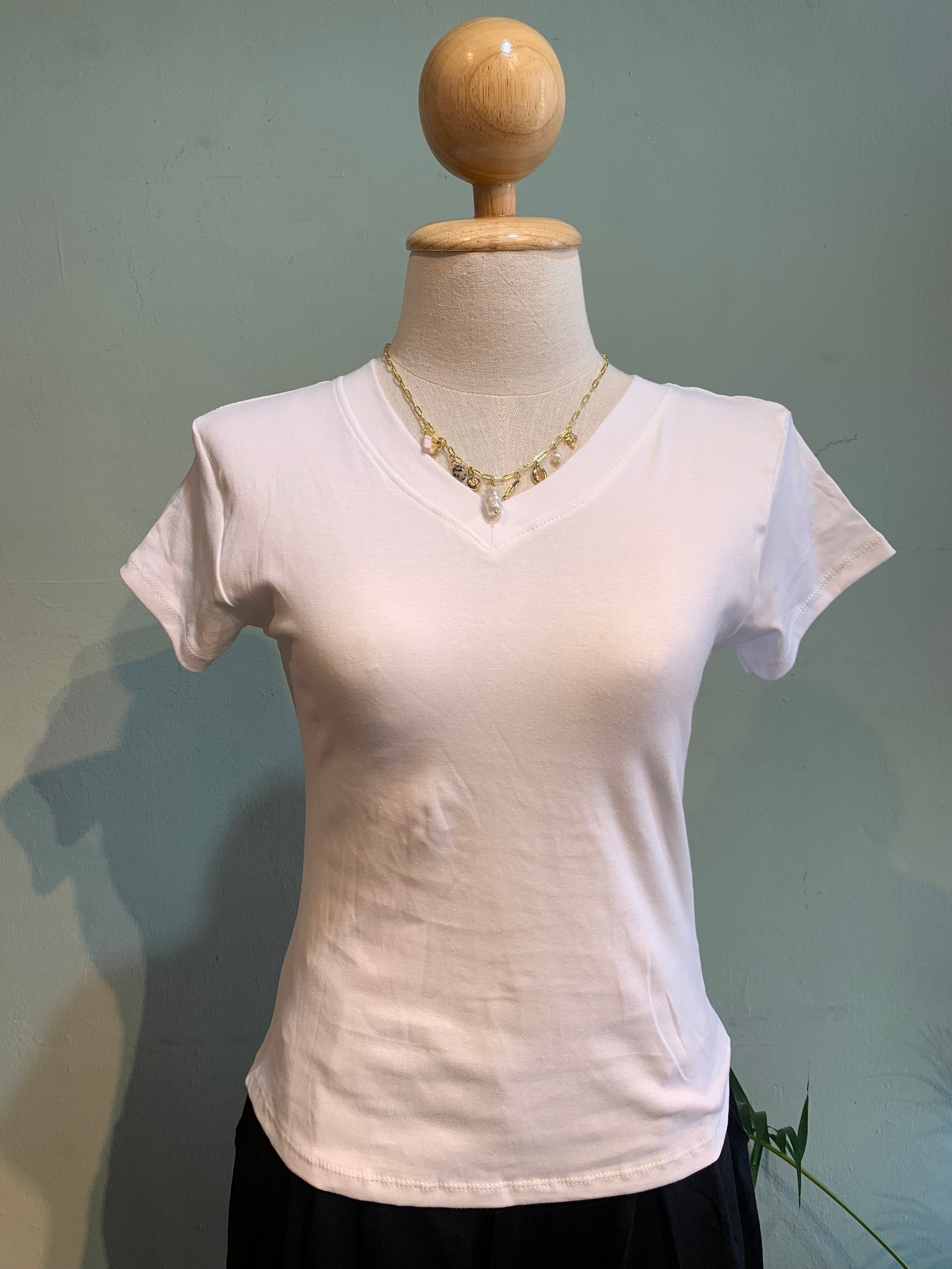 Vneck Basic Top