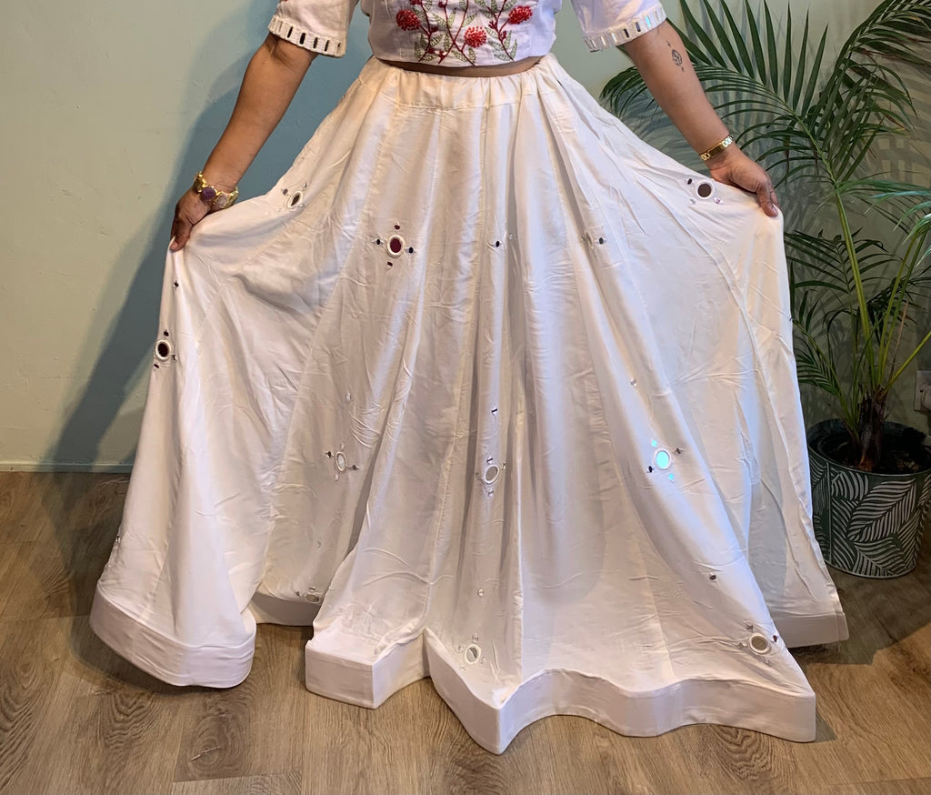 Sheshti Mirror skirt