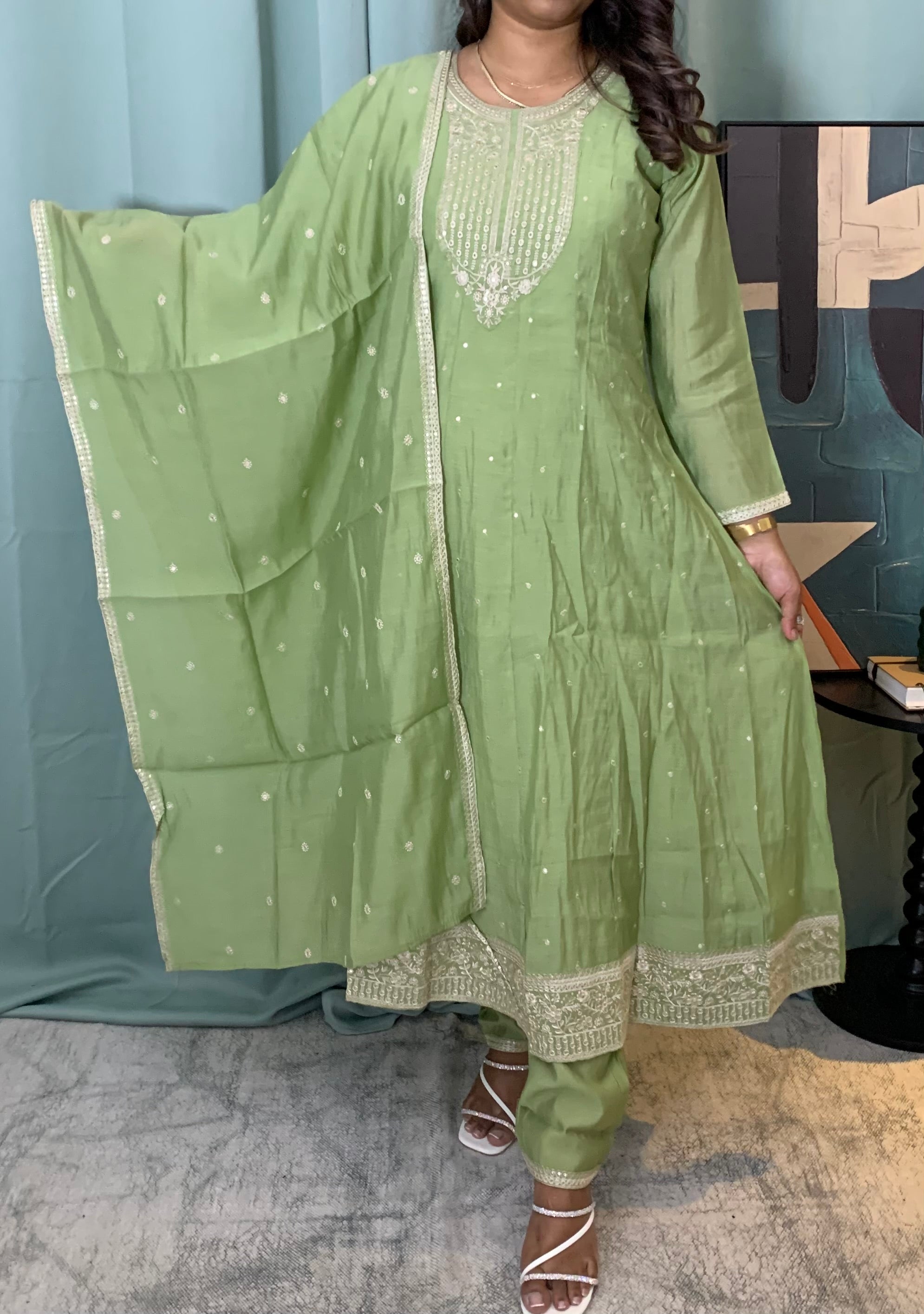 Binsha Churidar Aline