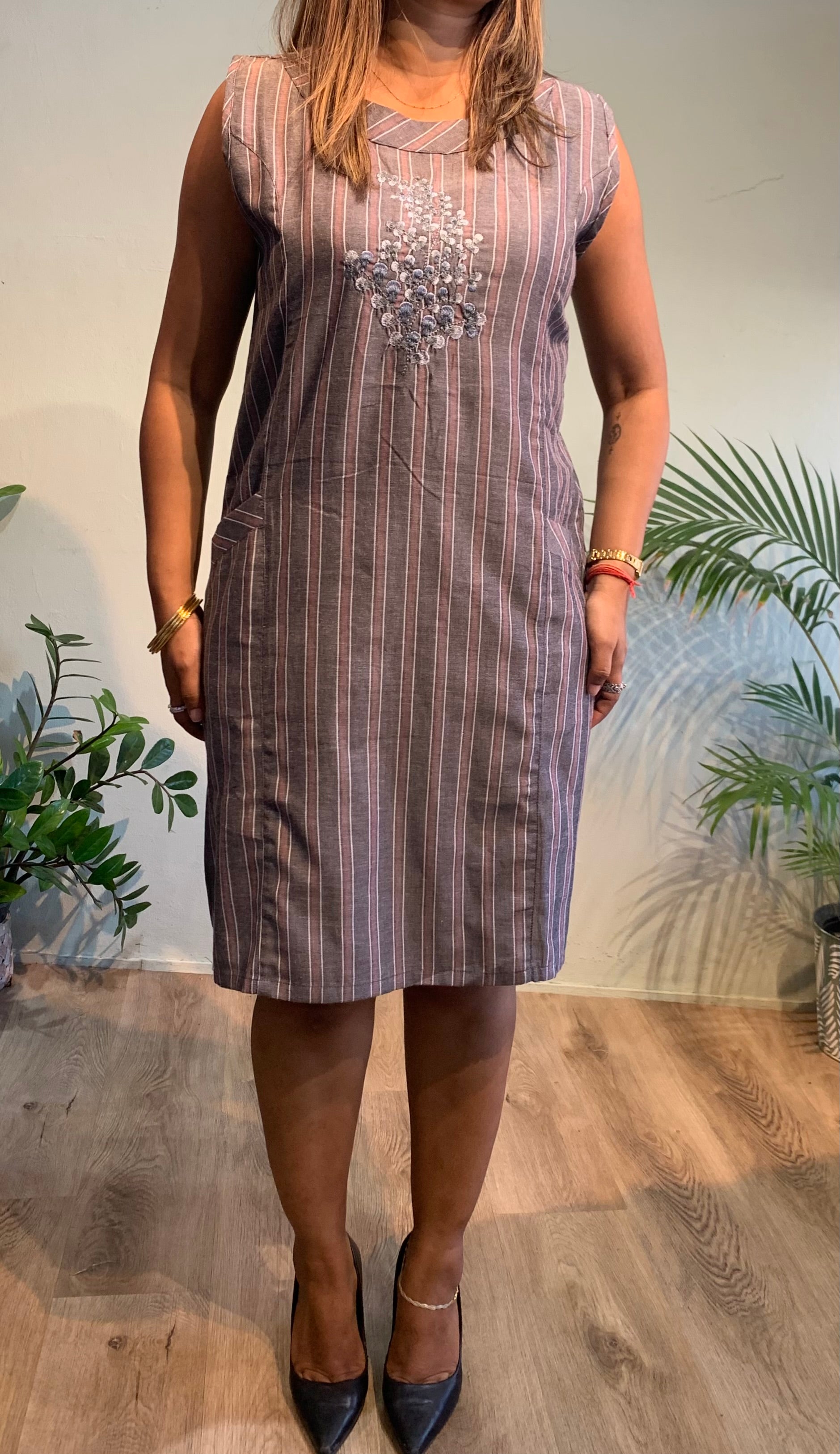 Dress embroidery