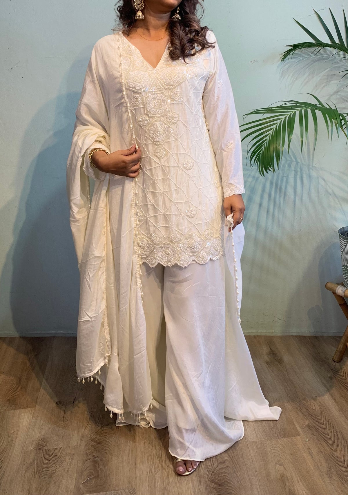 Tanushri beaded set