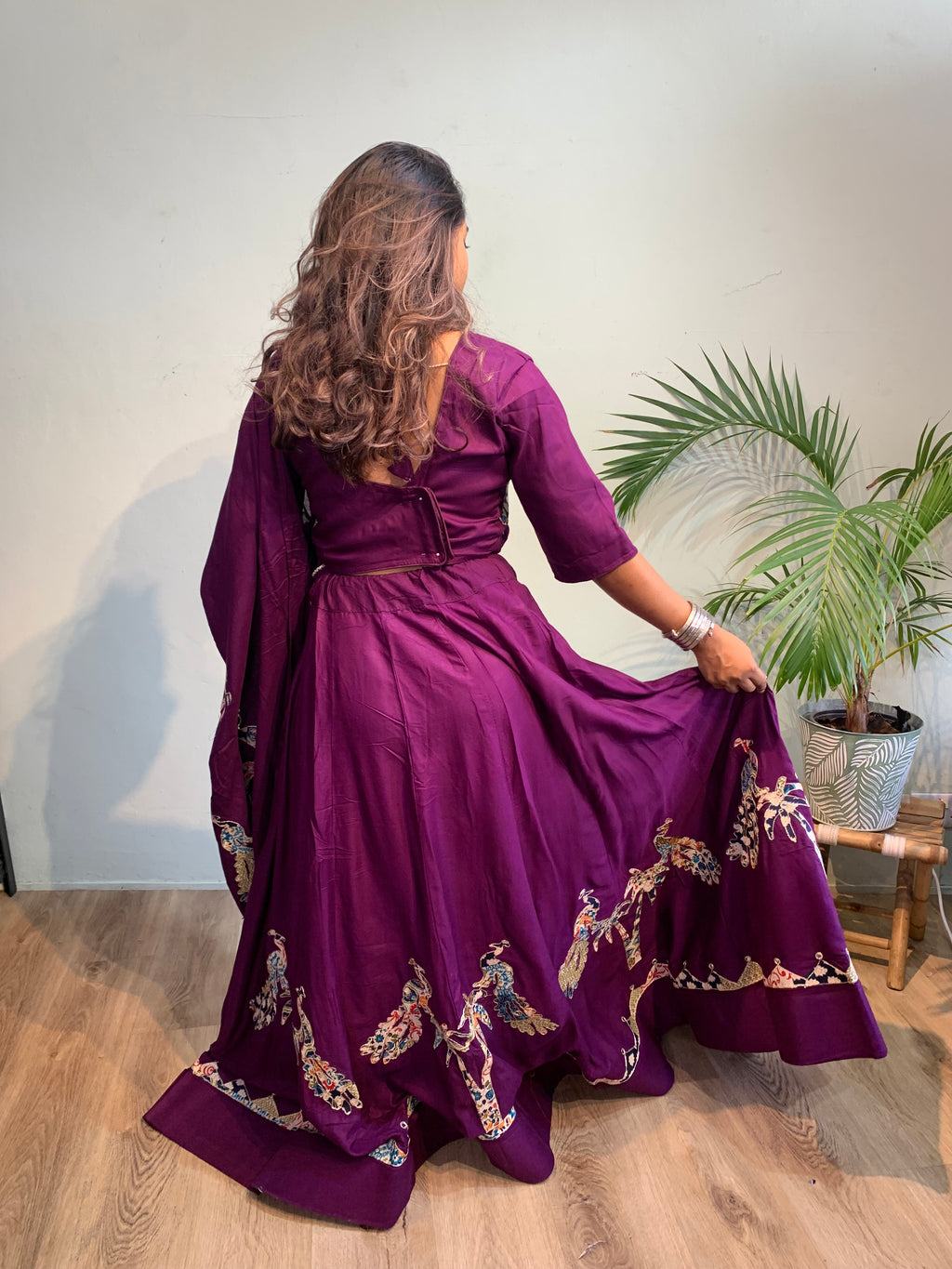 Peacock lehenga