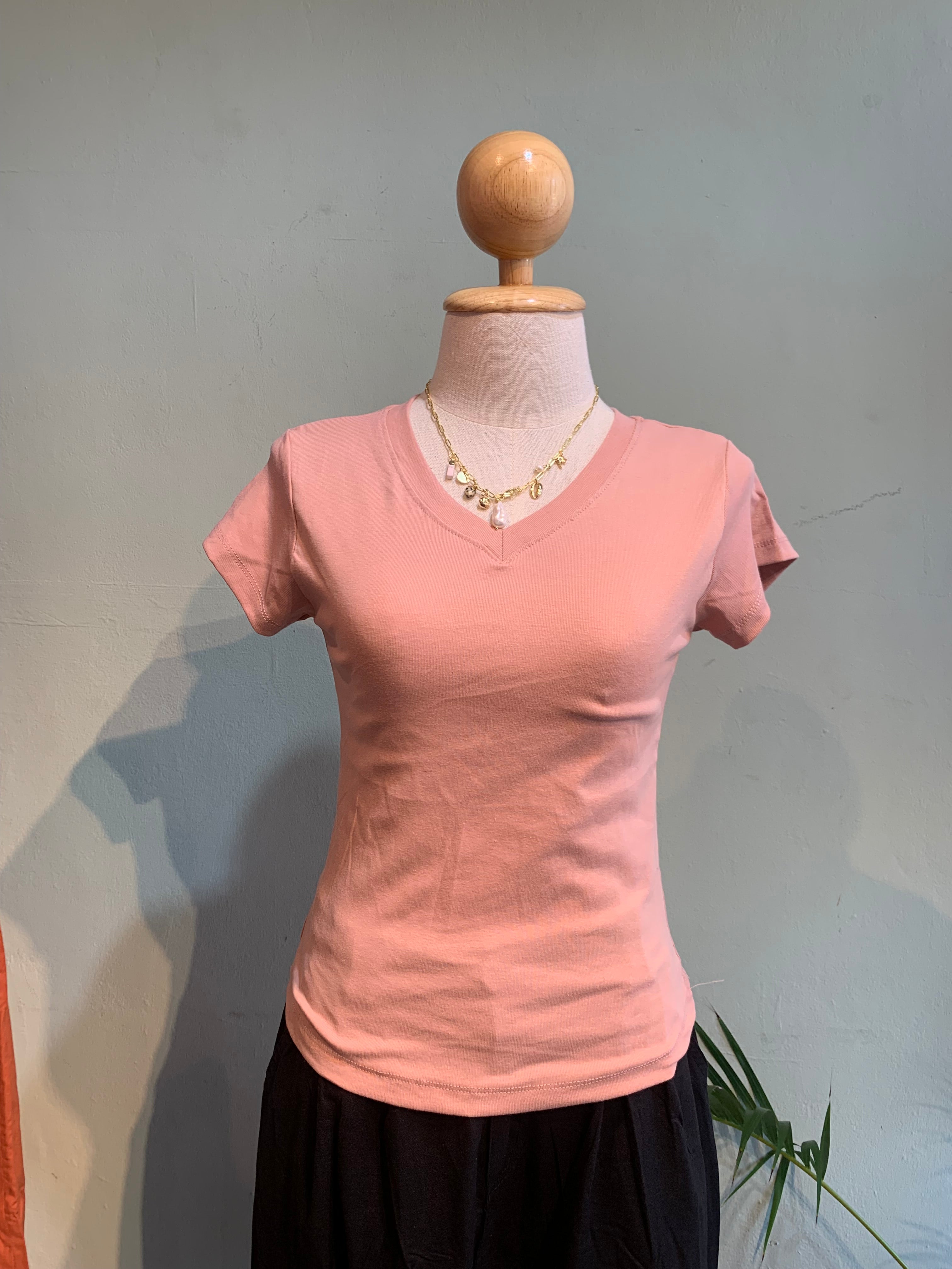 Vneck Basic Top