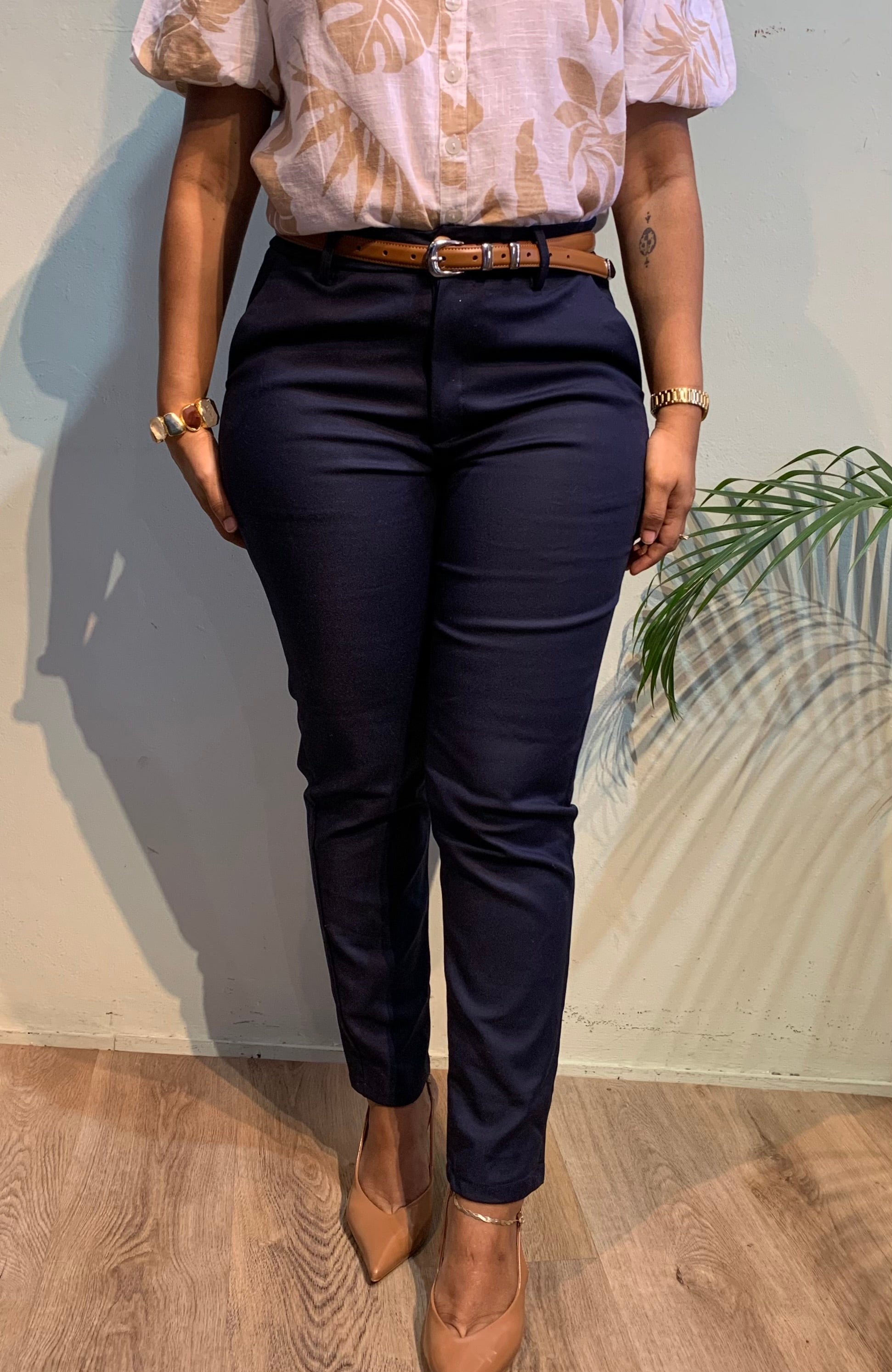 Slim formal pants